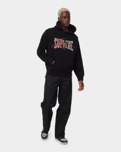 Supreme Embroidered Chenille Hoodie Black sold by Culture Kings