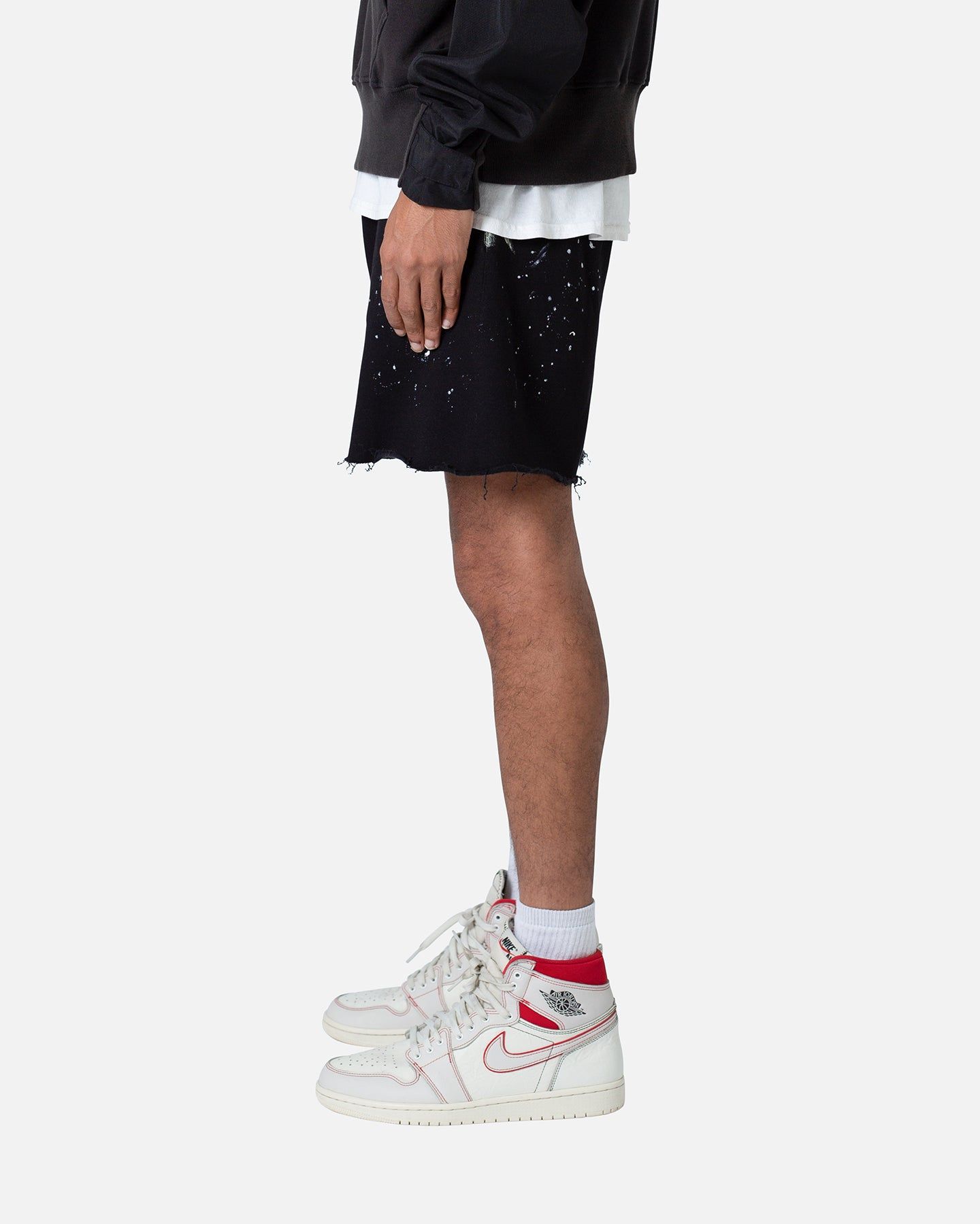 MNML Contrast Paneled Sweatshorts Black sold by Culture Kings product image thumbnail 3
