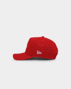 New Era Boston Red Sox 'Fairisle' 9FORTY K-Frame Snapback Red/White sold by Culture Kings