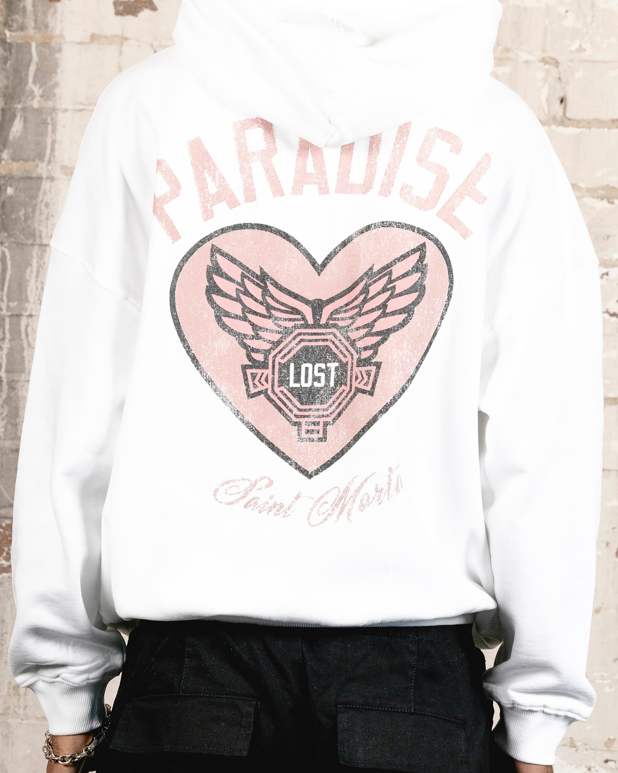 Saint Morta Paradise Lost Hoodie White sold by Culture Kings product image thumbnail 5