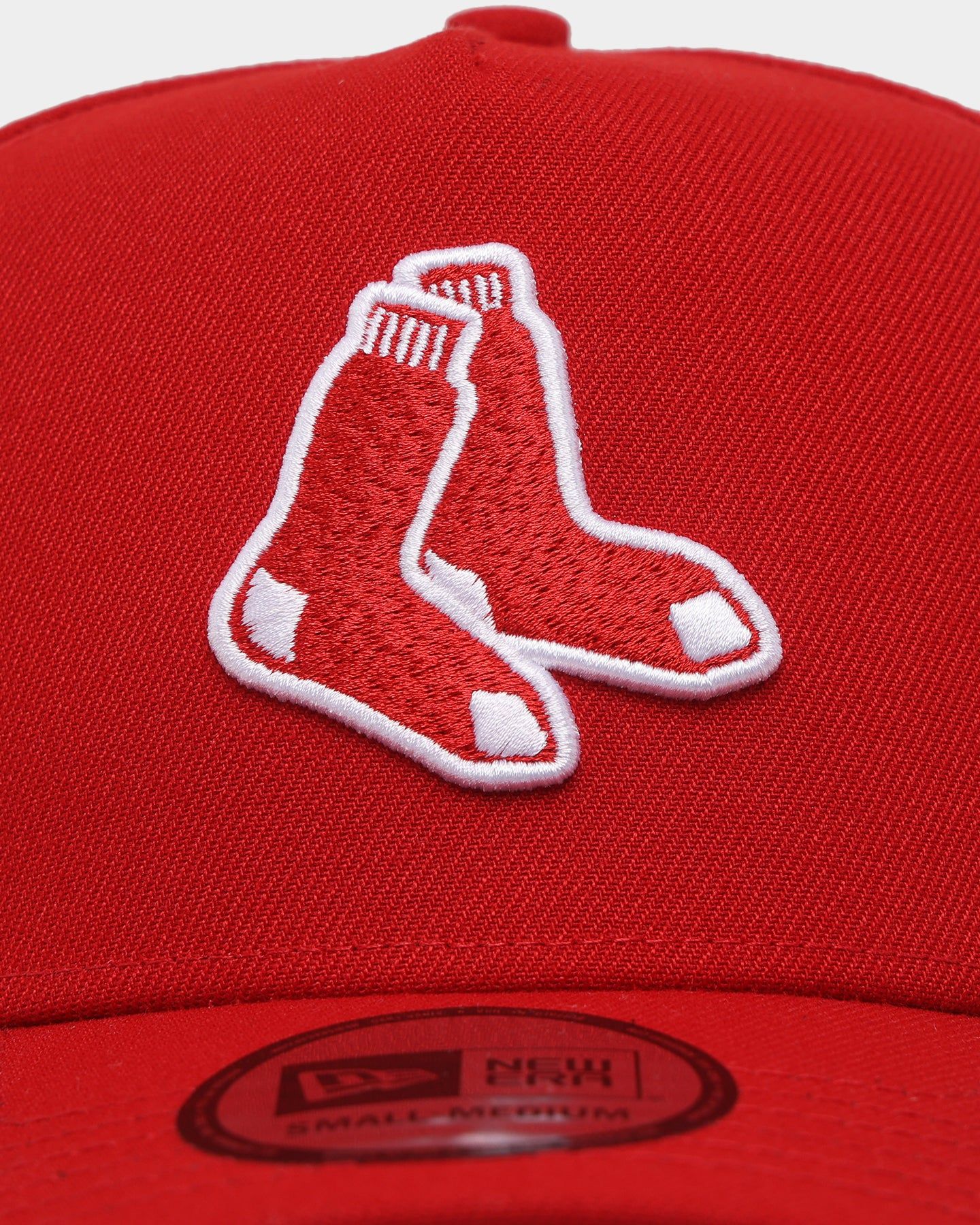 New Era Boston Red Sox 'Fairisle' 9FORTY K-Frame Snapback Red/White sold by Culture Kings product image thumbnail 5