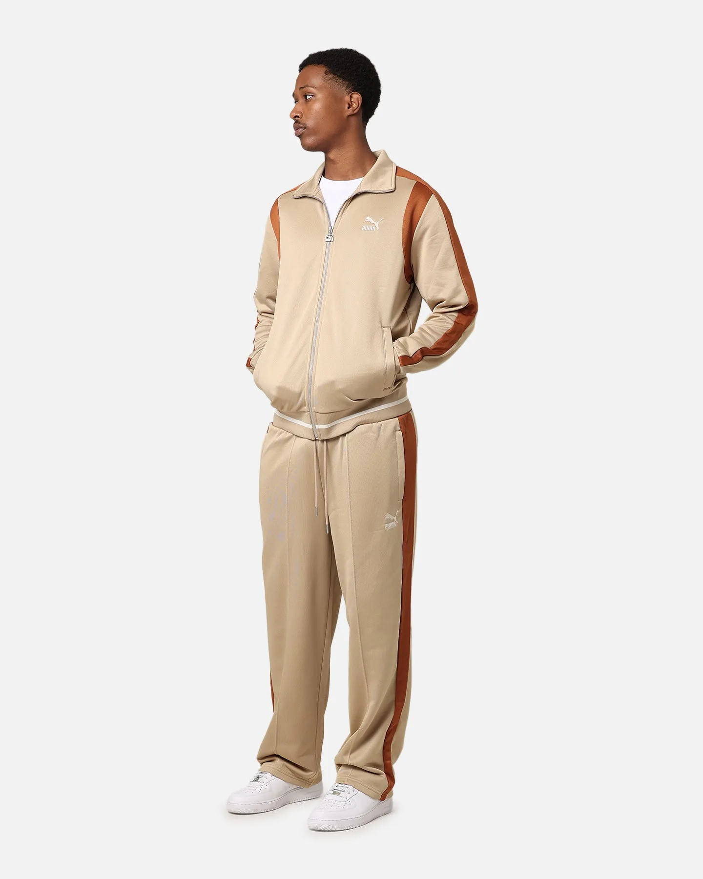 Puma For The Fanbase T7 Track Jacket Prairie Tan sold by Culture Kings product image thumbnail 2