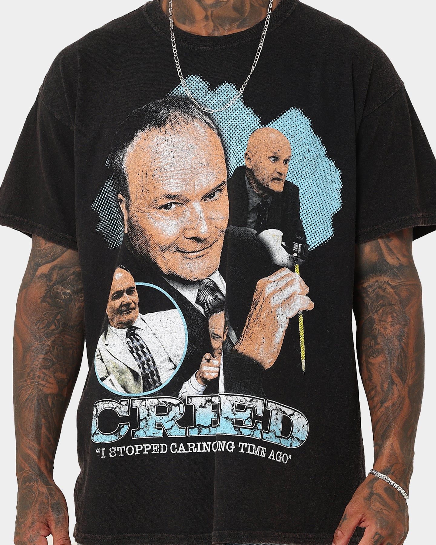 American Thrift X The Office Creed Bratton Vintage T-Shirt Black Wash sold by Culture Kings product image thumbnail 3