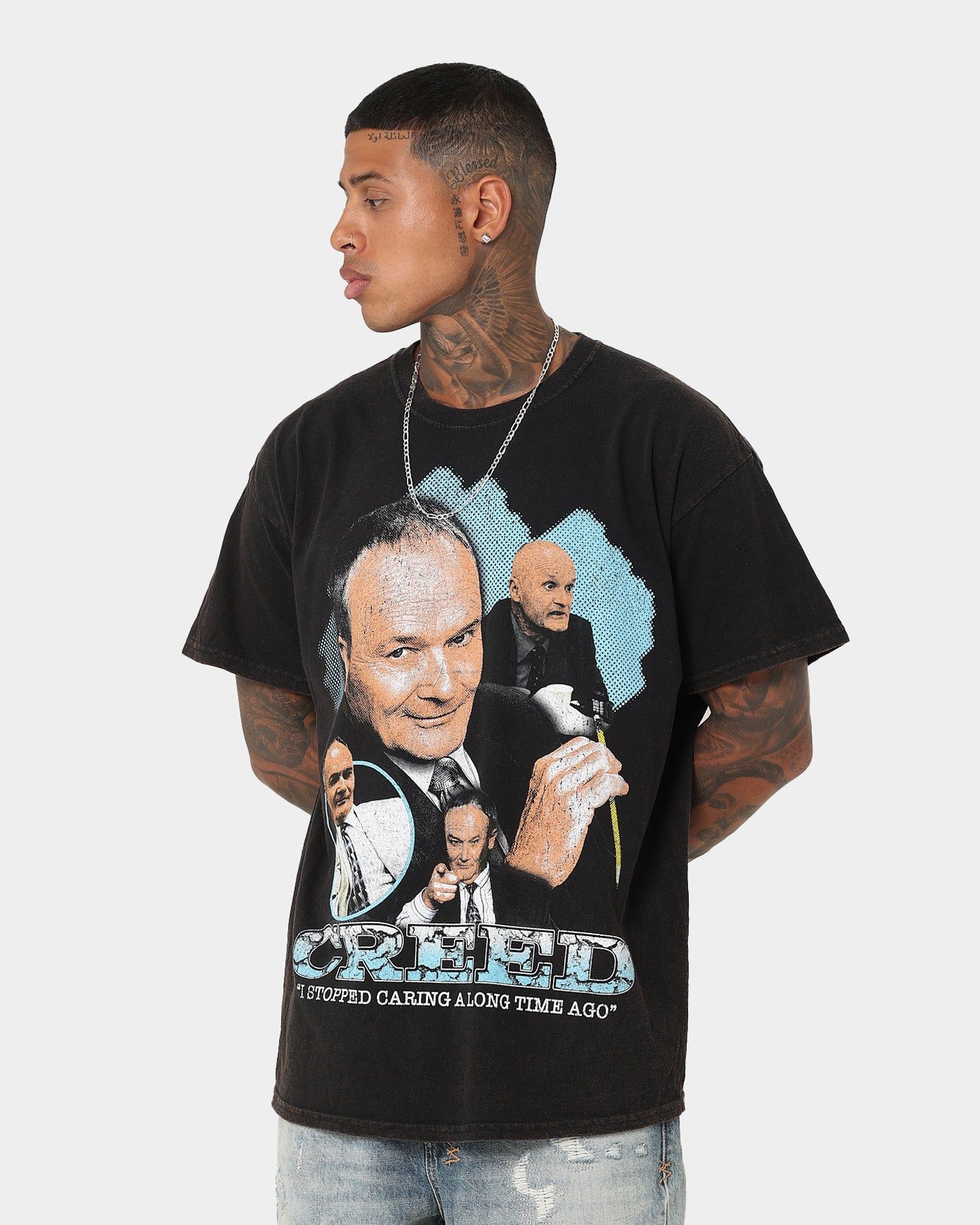American Thrift X The Office Creed Bratton Vintage T-Shirt Black Wash sold by Culture Kings product image thumbnail 6