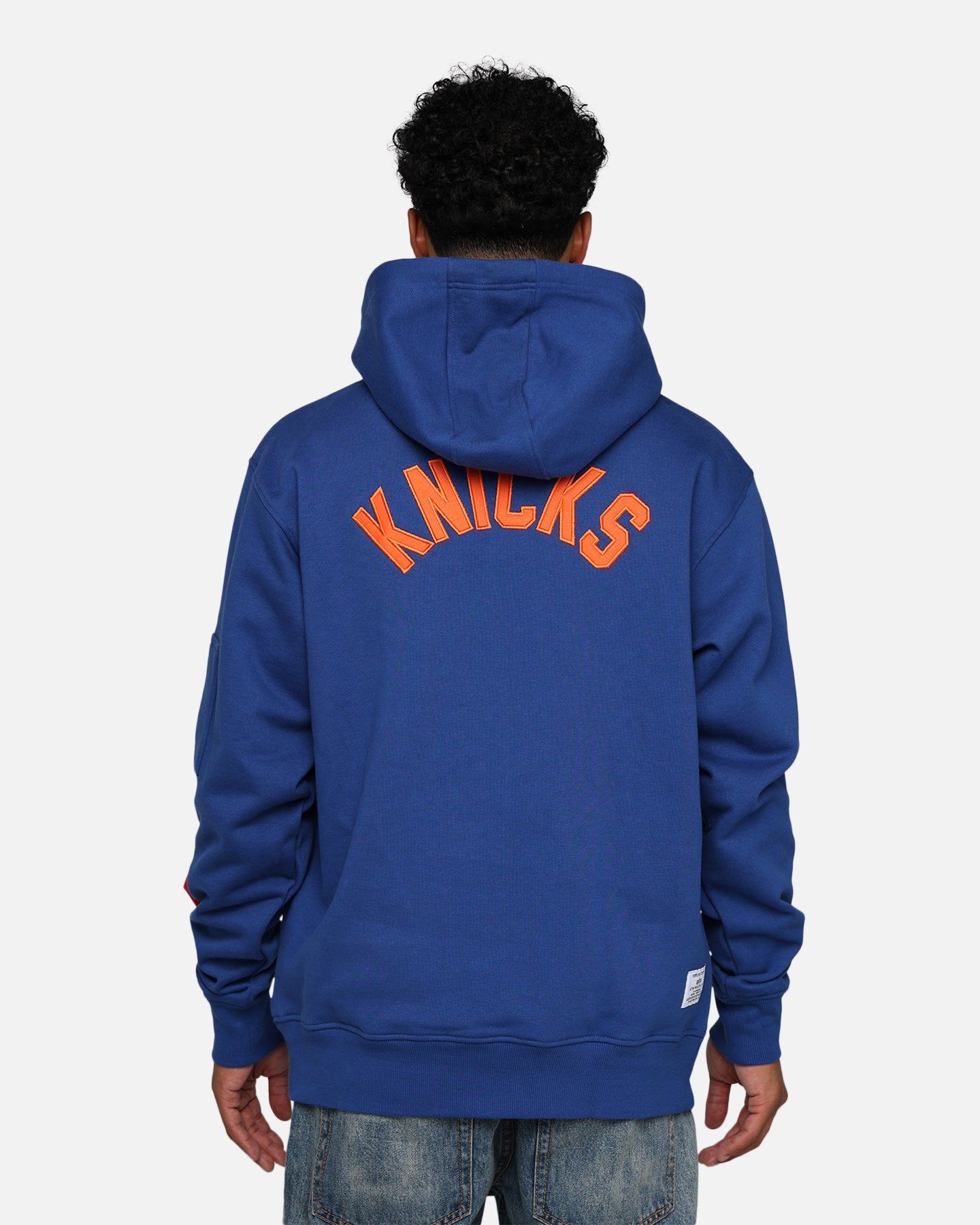 New Era X Alpha Industries New York Knicks Zipper Hoodie Blue sold by Culture Kings product image thumbnail 5