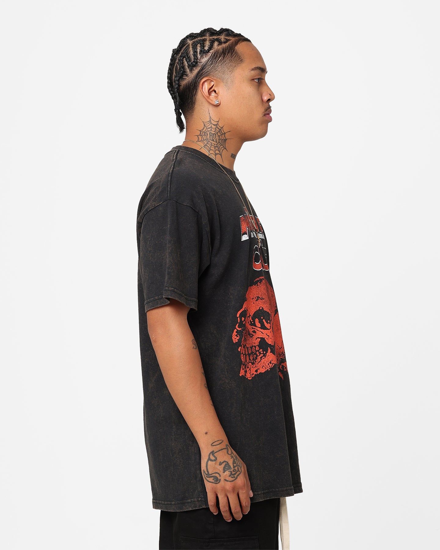 Motley Crue Red Skulls T-Shirt Black Wash sold by Culture Kings product image thumbnail 5