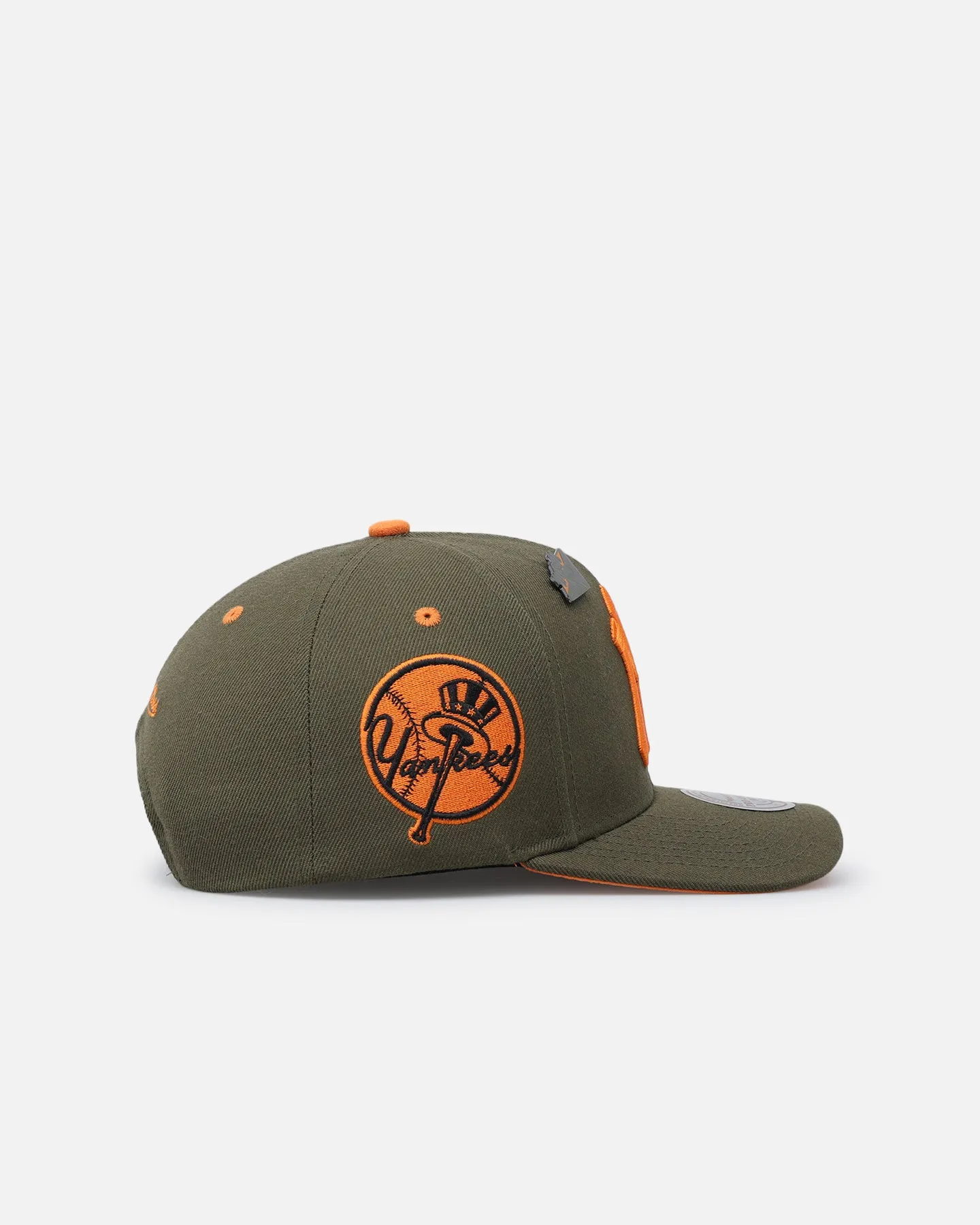 Mitchell & Ness New York Yankees 'Harmony of Hues' Pro Crown Snapback Olive/Orange sold by Culture Kings product image thumbnail 4