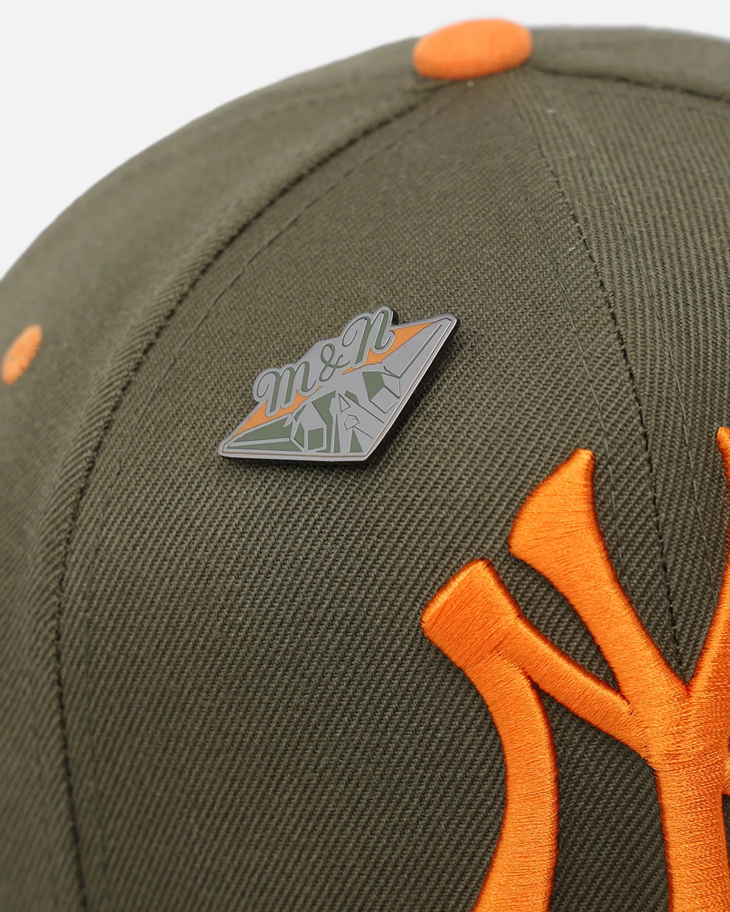 Mitchell & Ness New York Yankees 'Harmony of Hues' Pro Crown Snapback Olive/Orange sold by Culture Kings product image thumbnail 2