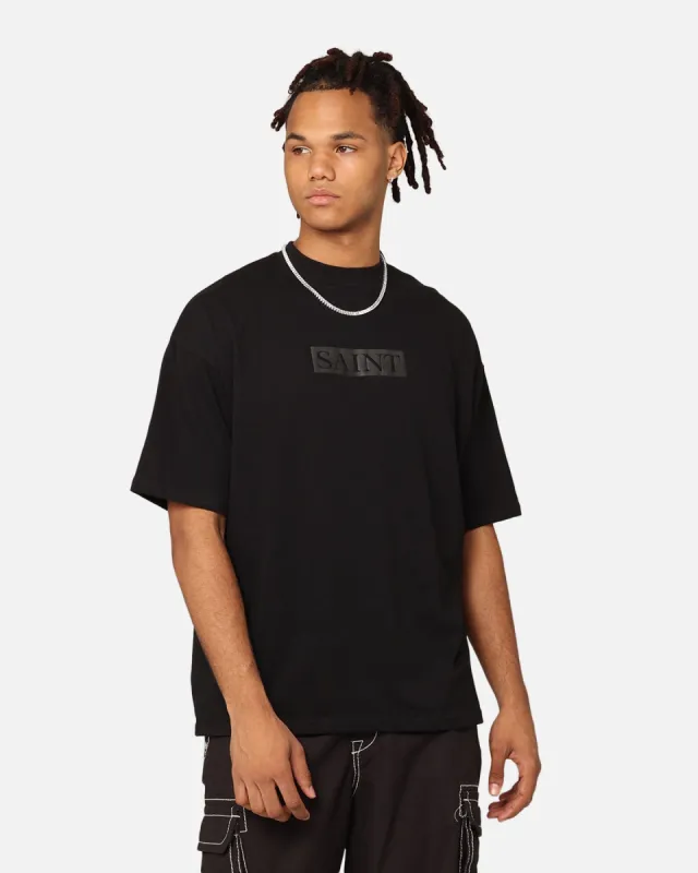 Saint Morta Meteor Mock Neck T-Shirt Black sold by Culture Kings