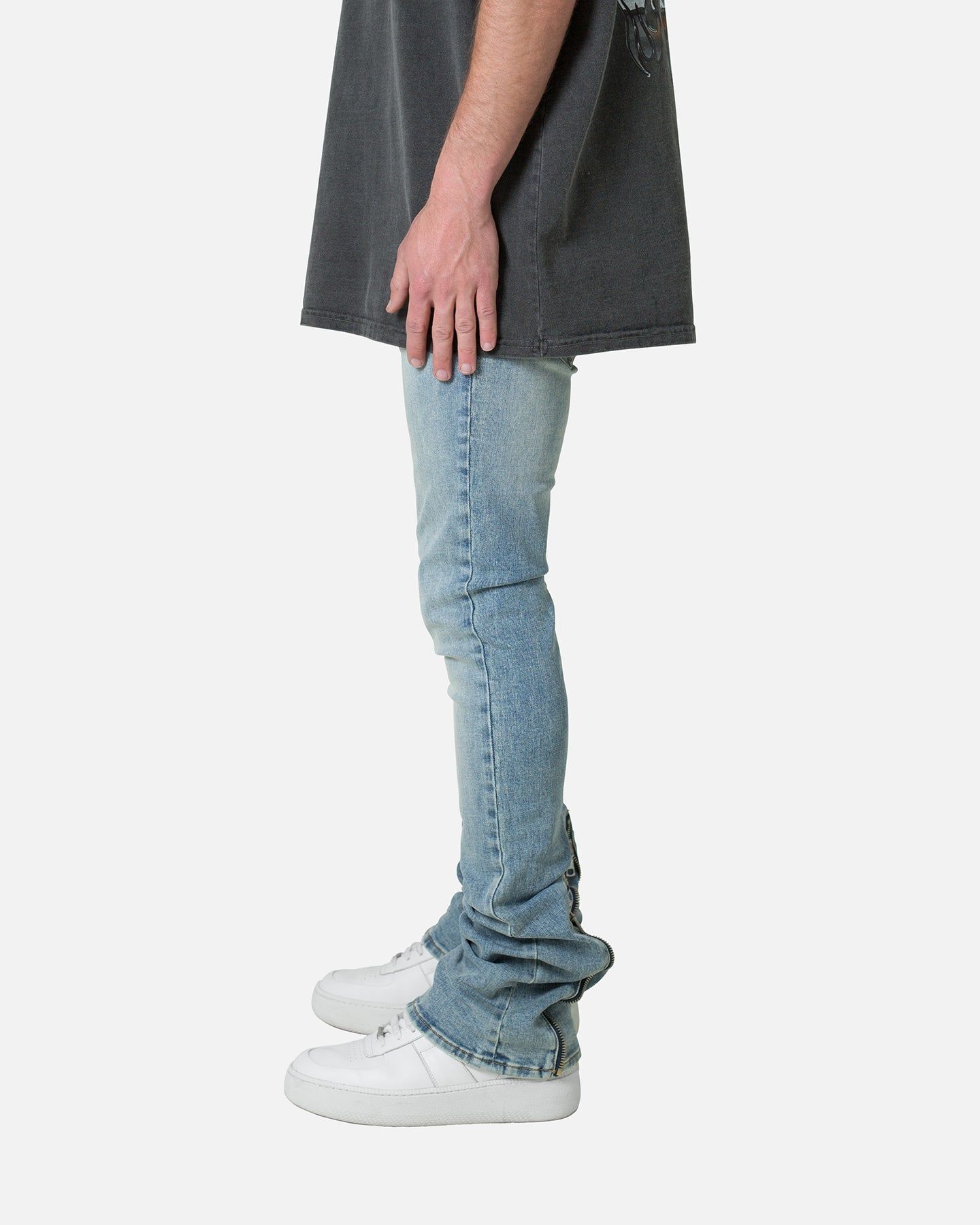MNML X491 Convertible Skinny Denim Jeans Blue sold by Culture Kings product image thumbnail 3