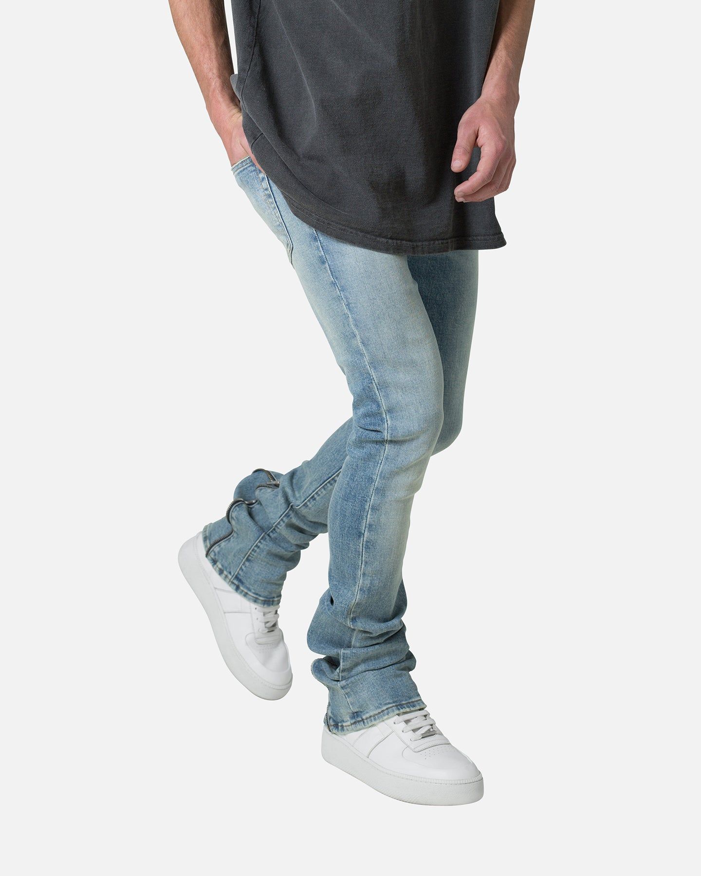 MNML X491 Convertible Skinny Denim Jeans Blue sold by Culture Kings product image thumbnail 5
