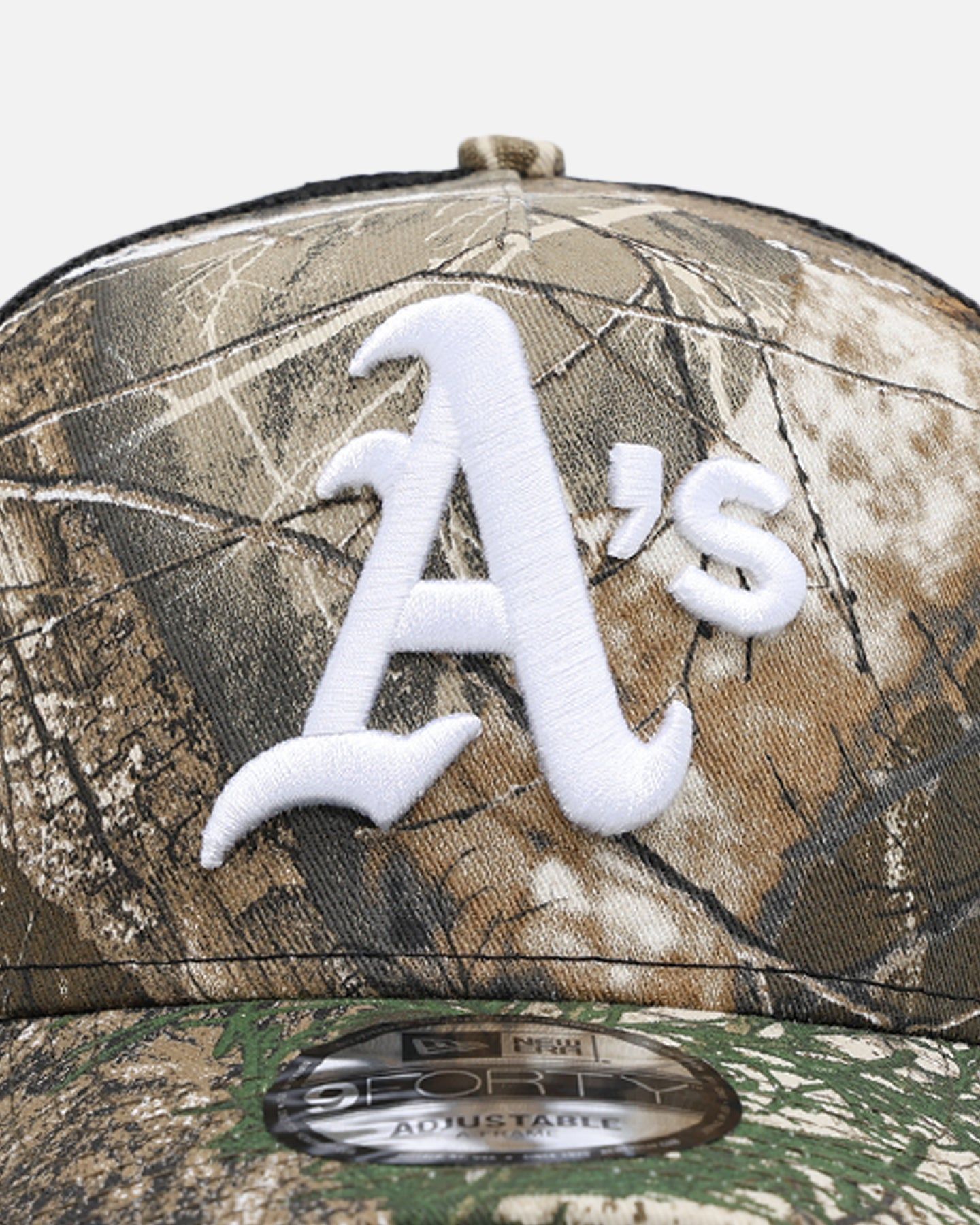 New Era Oakland Athletics 'Real Tree' 9FORTY A-Frame Trucker Snapback Realtree Edge sold by Culture Kings product image thumbnail 5