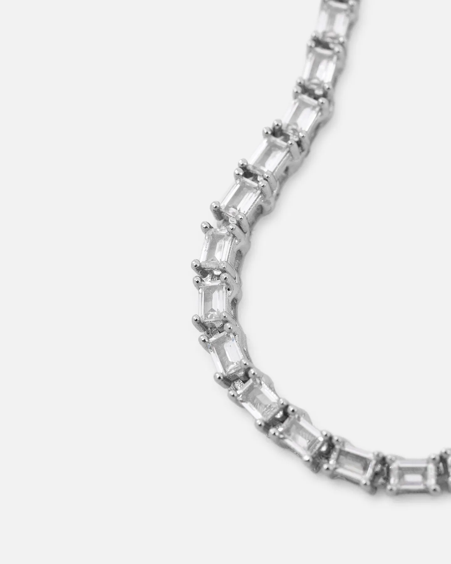 Saint Morta Landscape Baguette Chain Iced White Gold sold by Culture Kings product image thumbnail 3