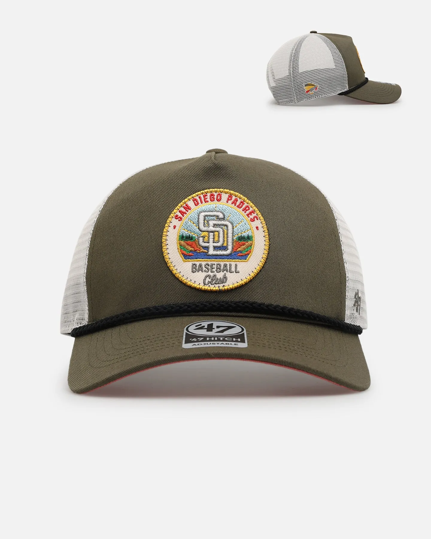 47 Brand San Diego Padres 'Casting Call' '47 Hitch Trucker Snapback Sandalwood sold by Culture Kings