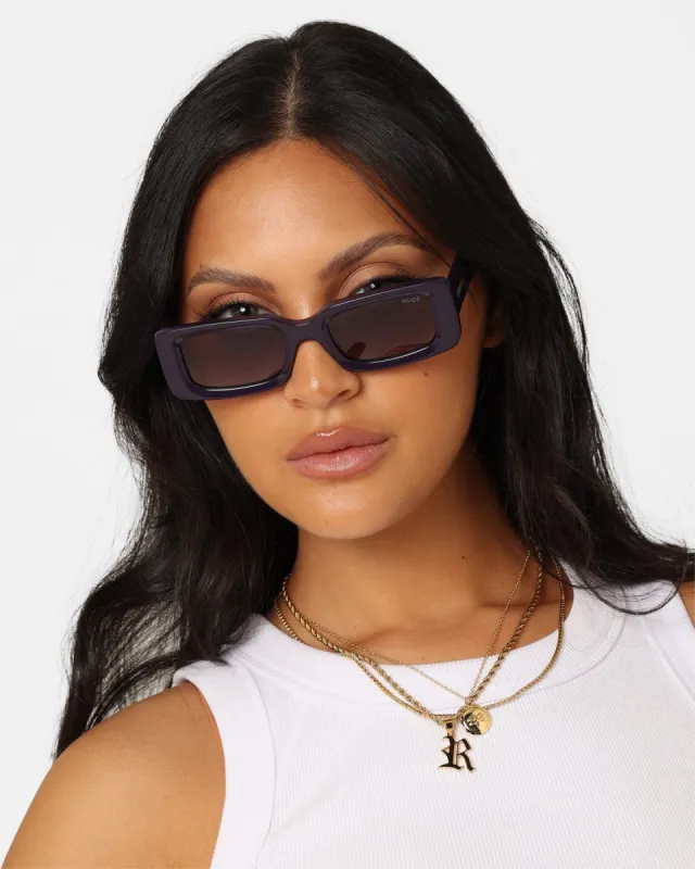 Nuqe Fragment Sunglasses Dark Purple sold by Culture Kings