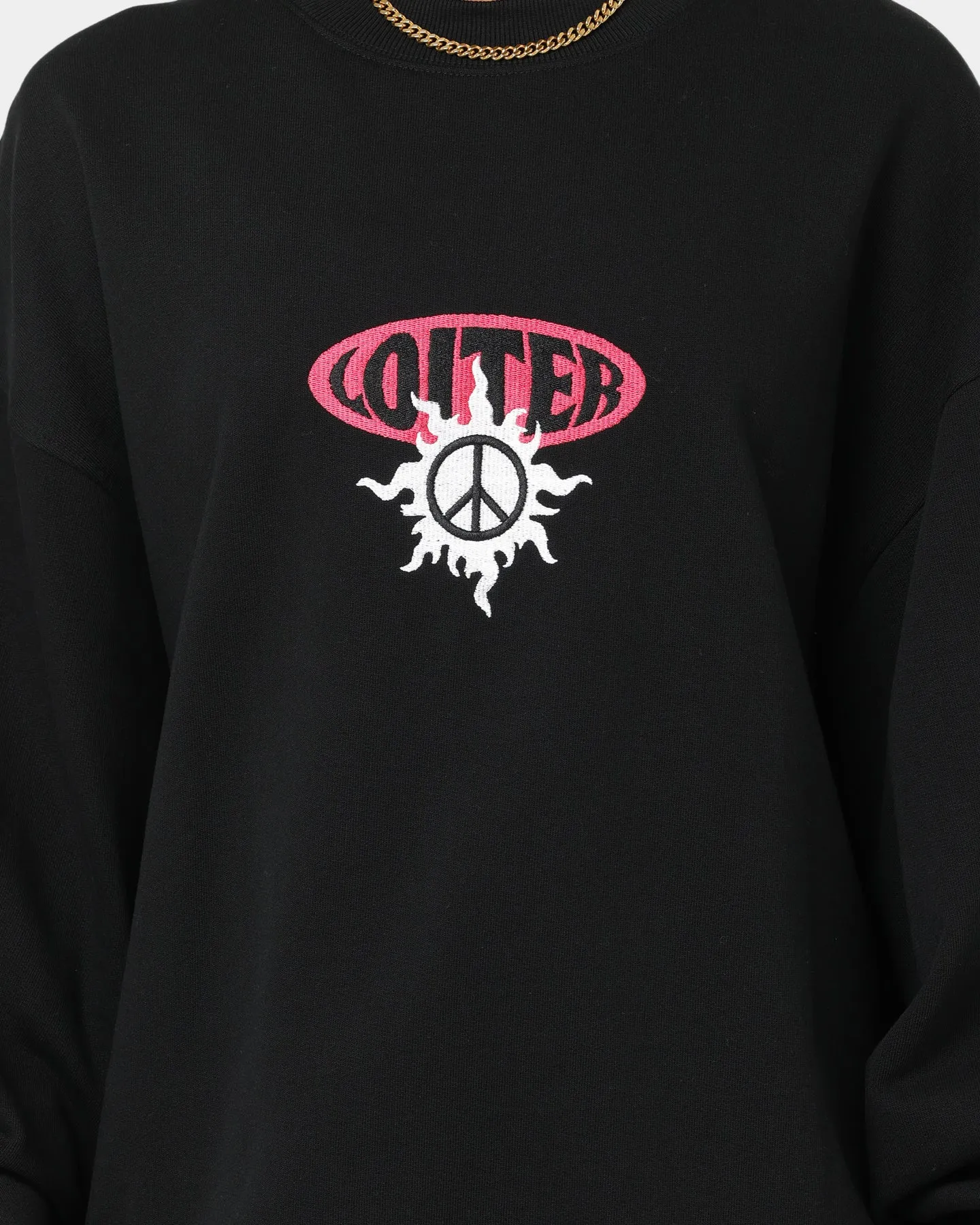 Loiter Day Dream Crewneck Black sold by Culture Kings product image thumbnail 4