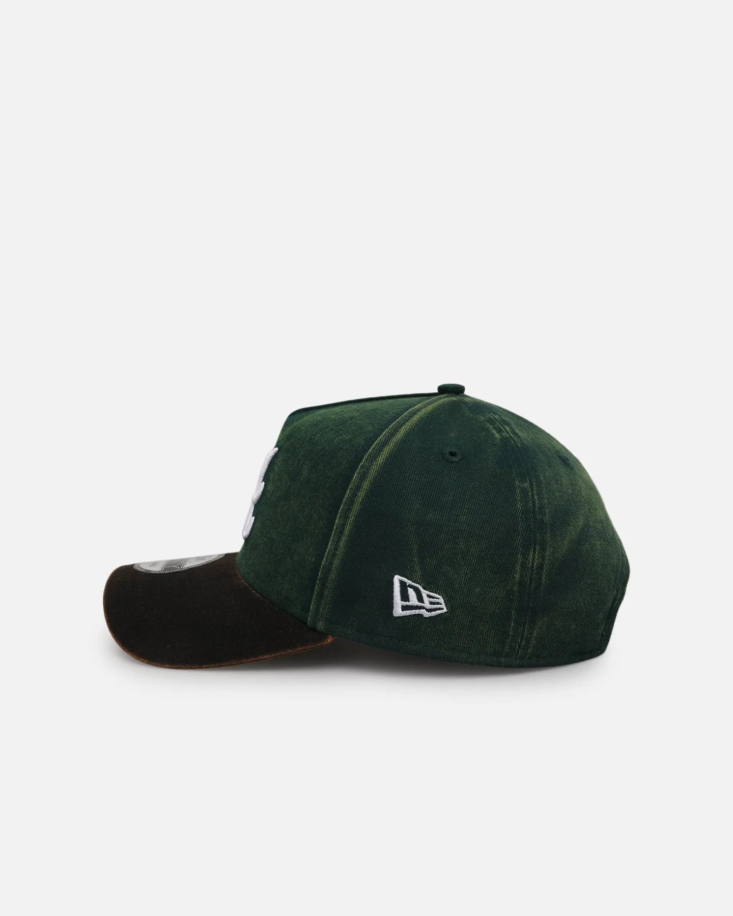 New Era Atlanta Braves 'Washed Green' 9FORTY A-Frame Strapback Green/Black sold by Culture Kings product image thumbnail 4