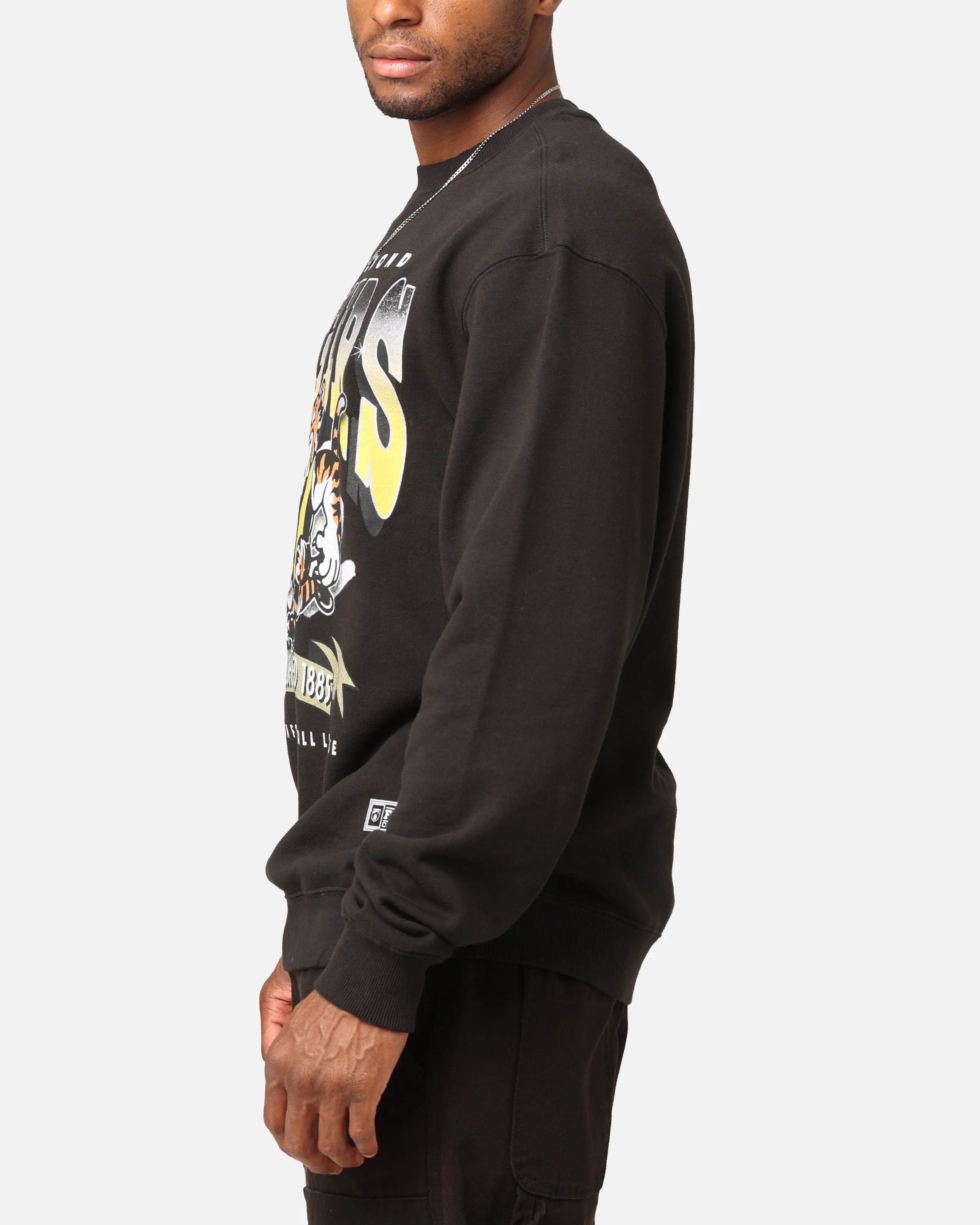 Mitchell & Ness Richmond Tigers Character Crewneck Faded Black sold by Culture Kings product image thumbnail 5