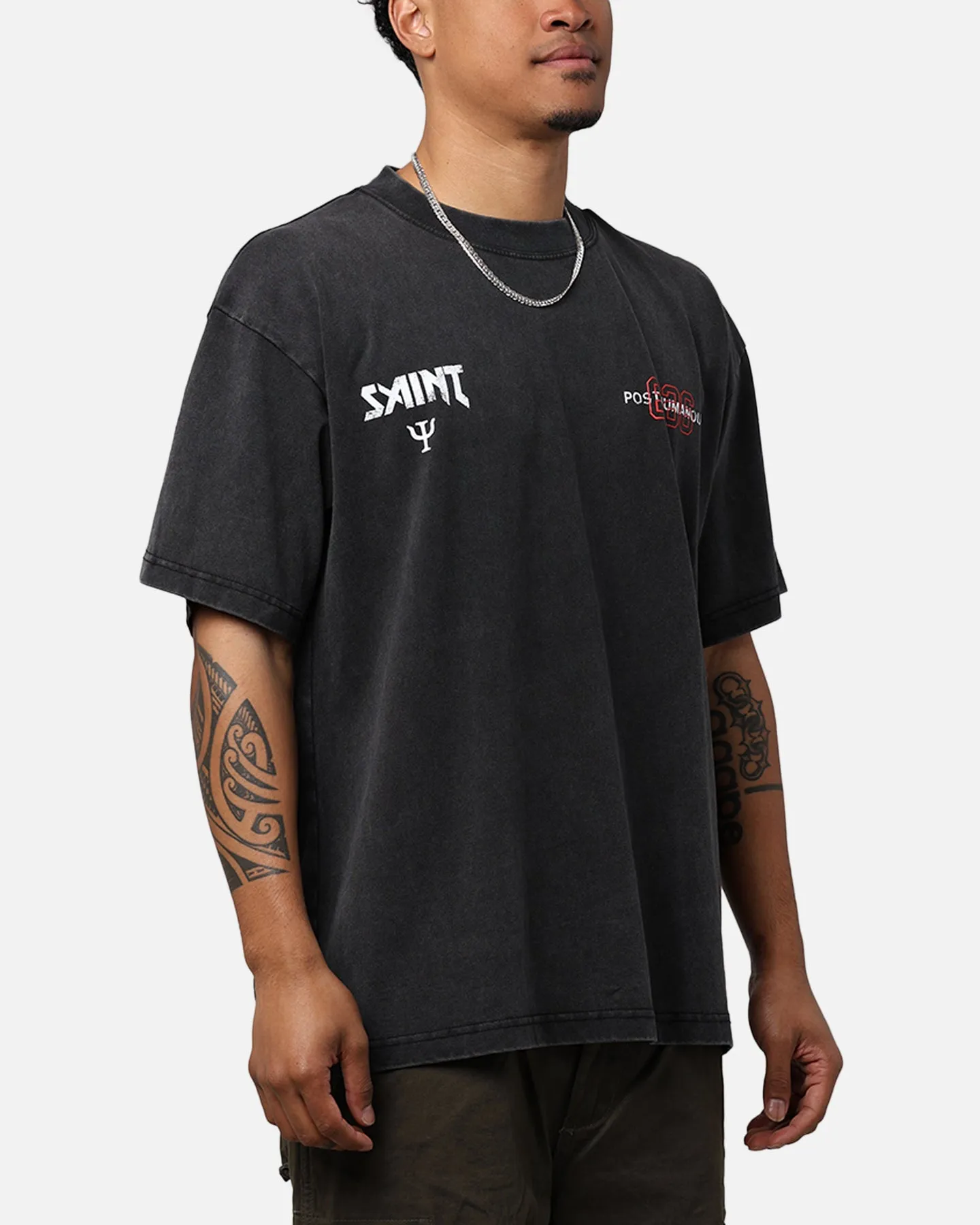 Saint Morta Death Wish Patrol T-Shirt Vintage Black sold by Culture Kings product image thumbnail 4