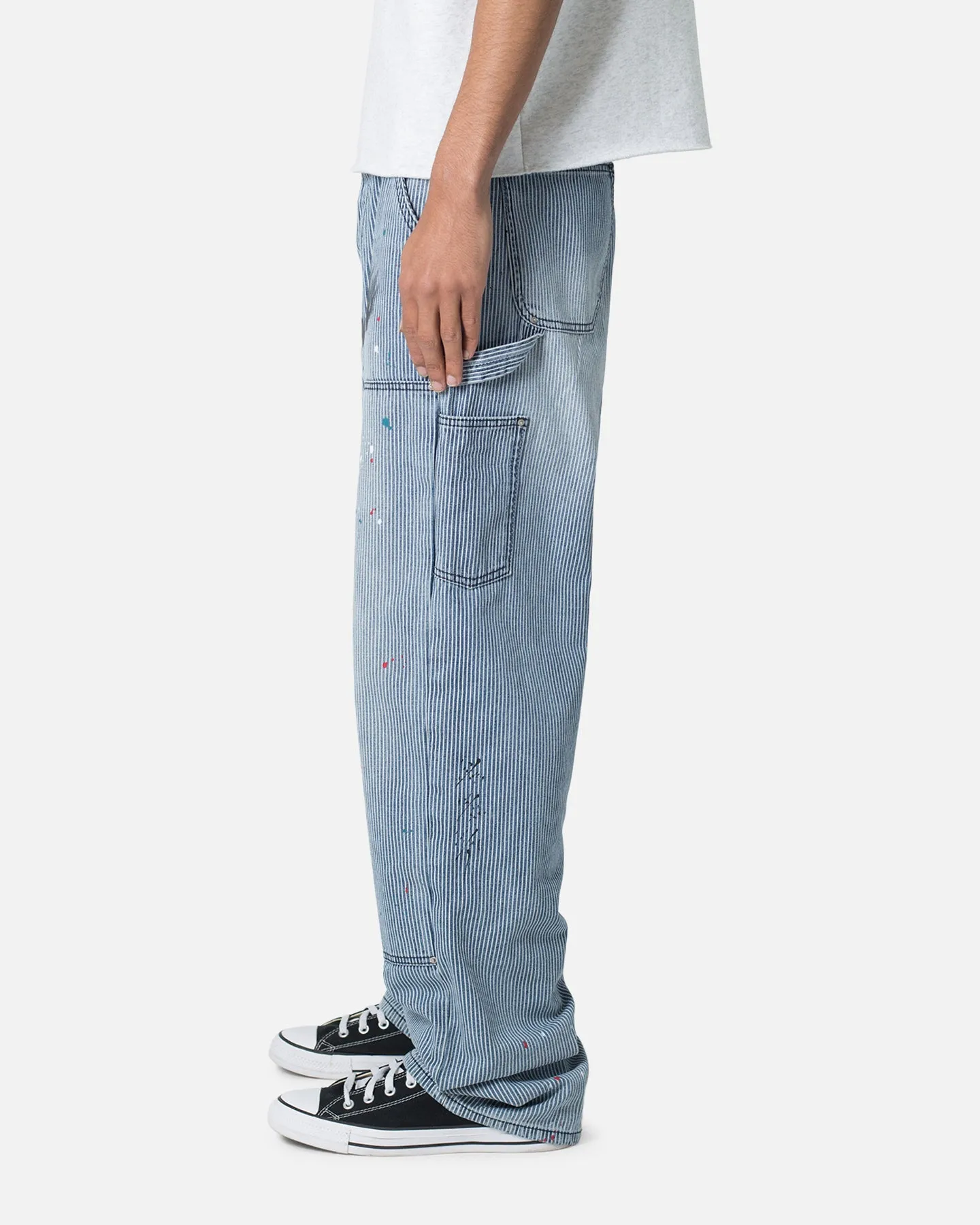 MNML Jacquard Carpenter Pants Blue sold by Culture Kings product image thumbnail 3