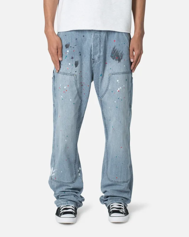 MNML Jacquard Carpenter Pants Blue sold by Culture Kings