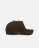 New Era Los Angeles Dodgers 'Upside Down LA Logo' 9FORTY A-Frame Snapback Walnut sold by Culture Kings