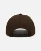 New Era Los Angeles Dodgers 'Upside Down LA Logo' 9FORTY A-Frame Snapback Walnut sold by Culture Kings