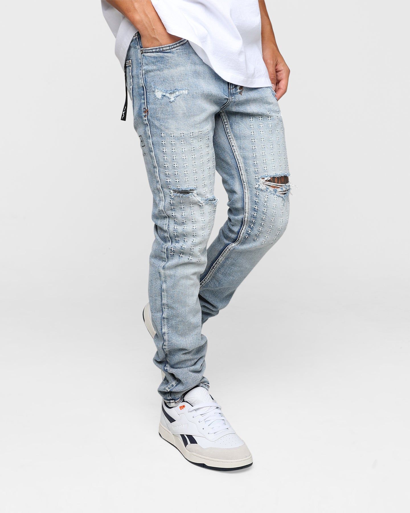 Ksubi Chitch Enjoy Trashed Jeans Denim sold by Culture Kings product image thumbnail 3
