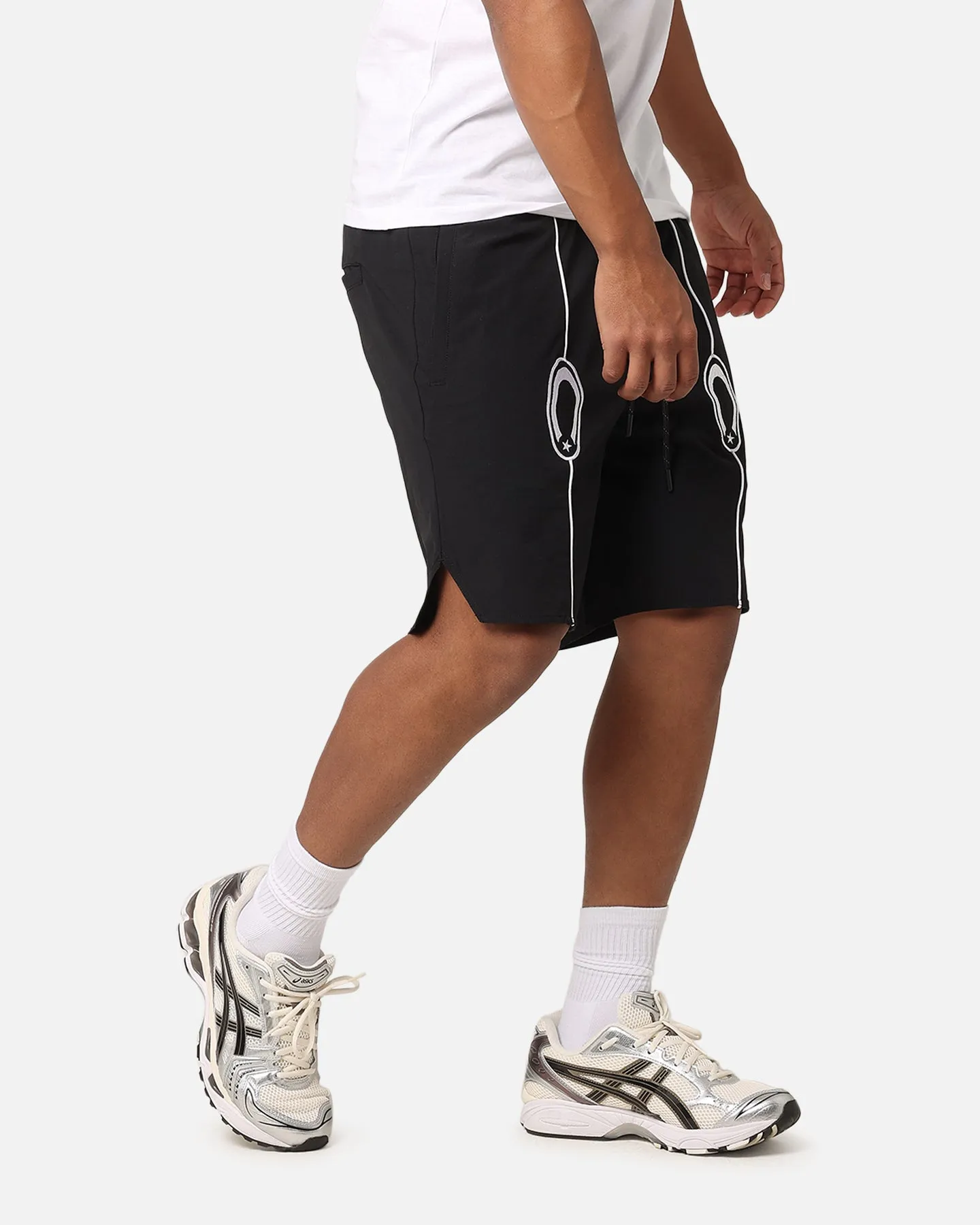 Carre C-Star Pipe Track Shorts Black sold by Culture Kings product image thumbnail 5