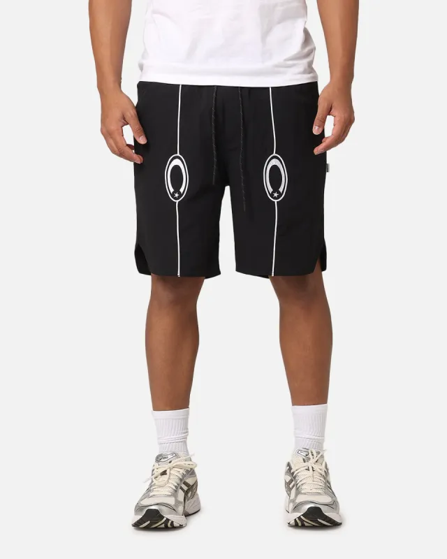 Carre C-Star Pipe Track Shorts Black sold by Culture Kings