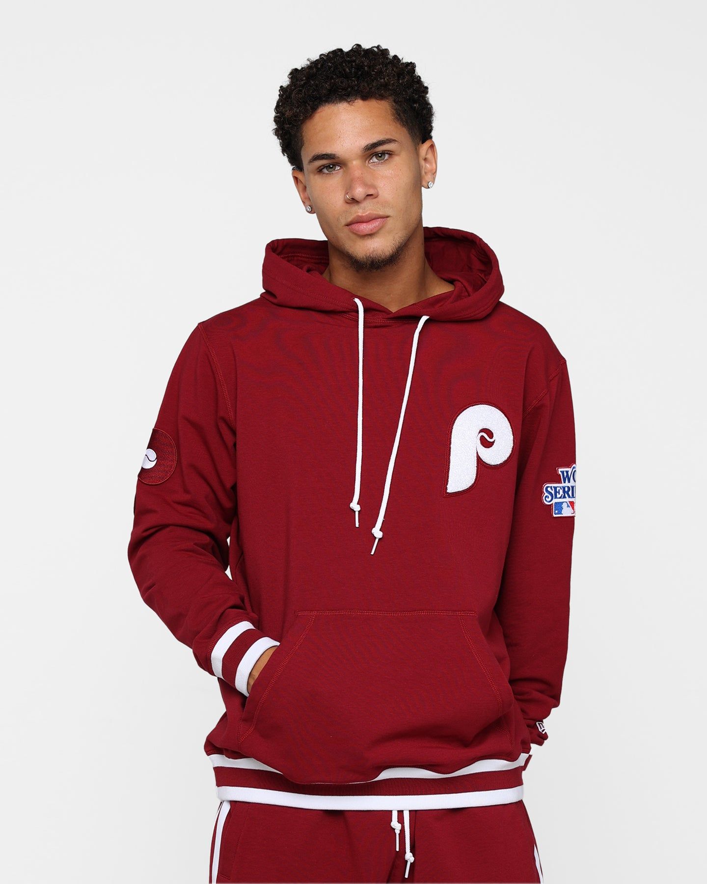 New Era Philadelphia Phillies Logo Select Hoodie Red sold by Culture Kings
