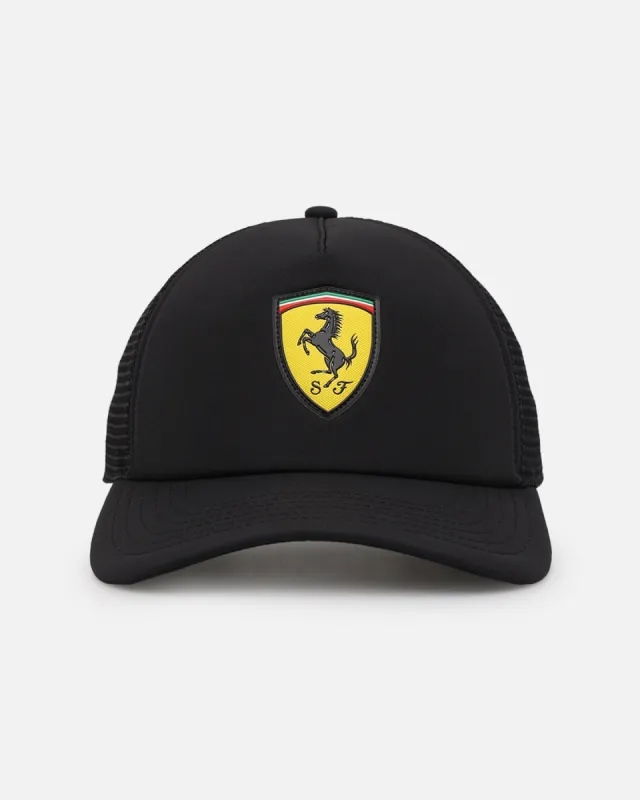 Puma X Scuderia Ferrari Sportwear Race Trucker Snapback Puma Black made by Culture Kings
