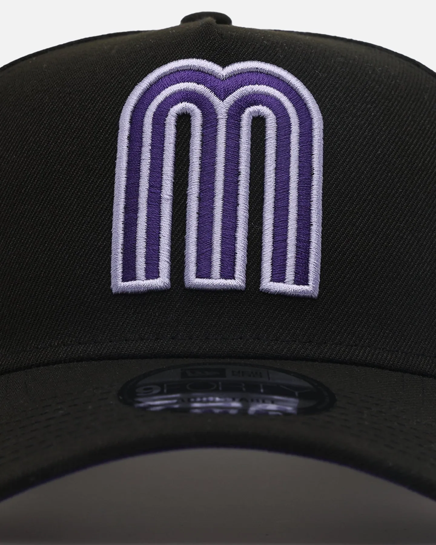 New Era Mexico National Baseball Team 'Purple Haze' 9FORTY A-Frame Snapback Black/Purple sold by Culture Kings product image thumbnail 5