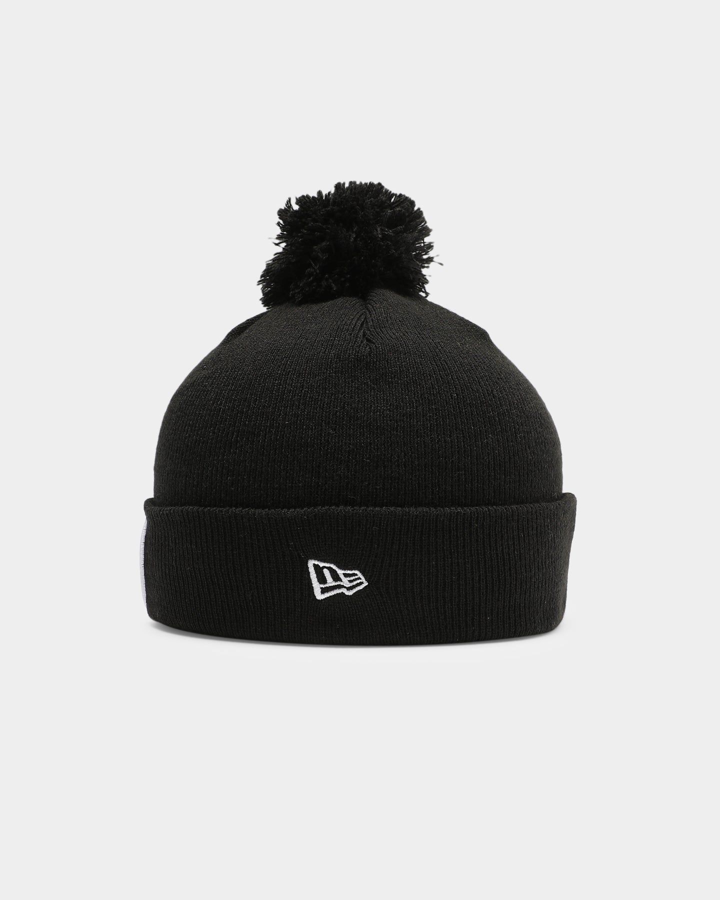 New Era Los Angeles Dodgers Pom Knit Beanie Black/White sold by Culture Kings product image thumbnail 2