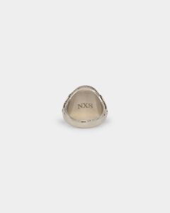 NXS Heirloom Cross Ring White Gold sold by Culture Kings