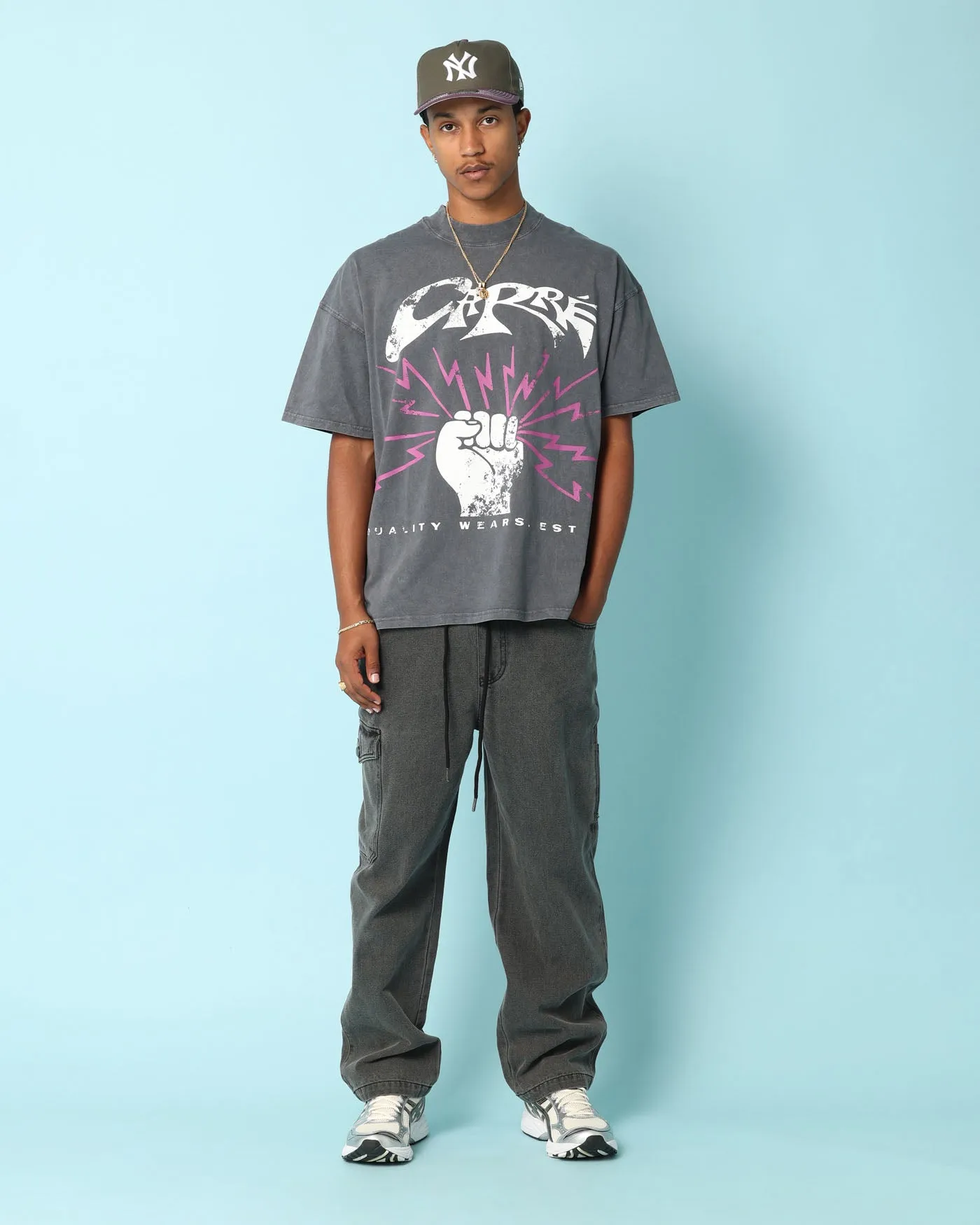 Carré Revolution 13 Oversized T-Shirt Vintage Black sold by Culture Kings