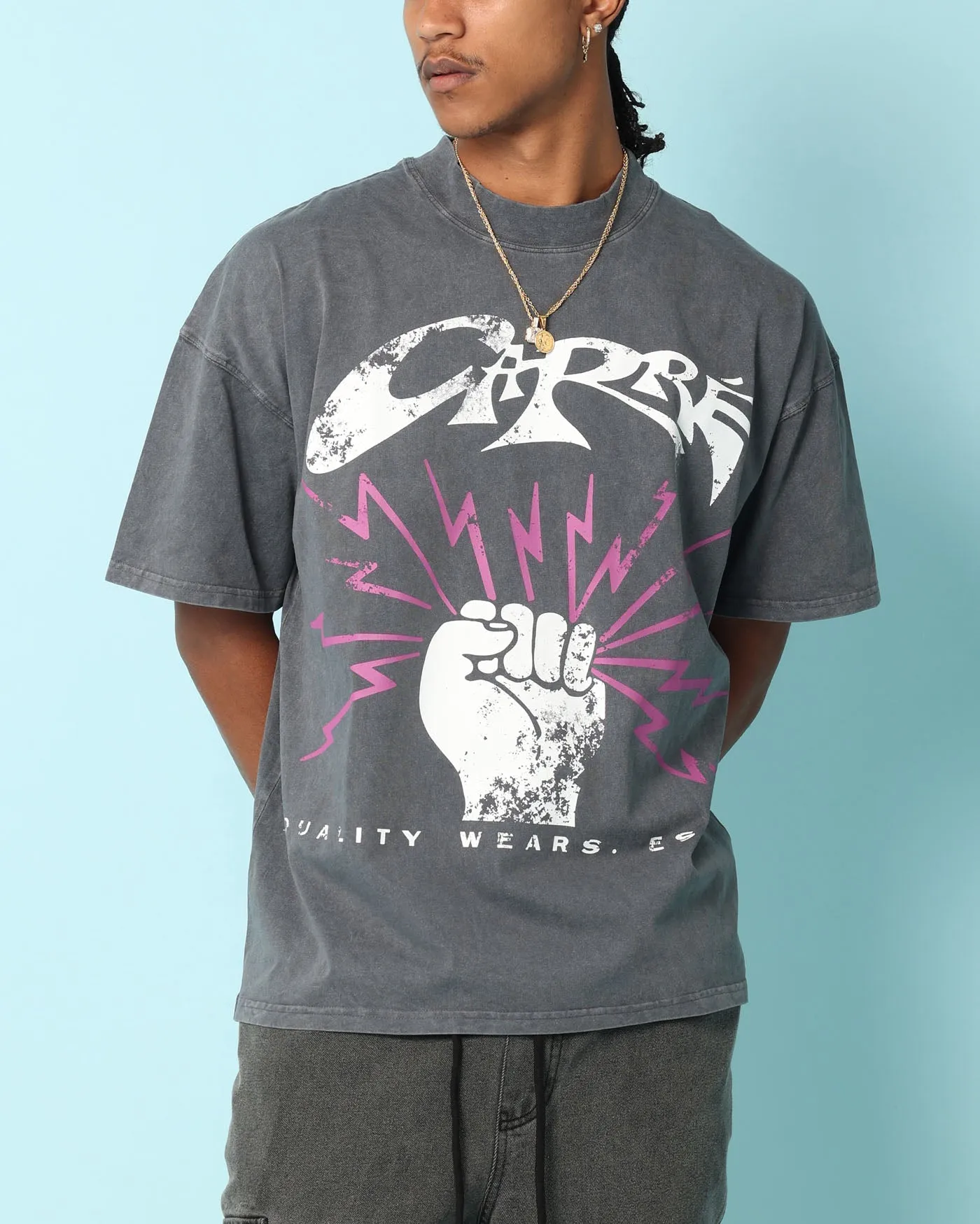 Carré Revolution 13 Oversized T-Shirt Vintage Black sold by Culture Kings product image thumbnail 3