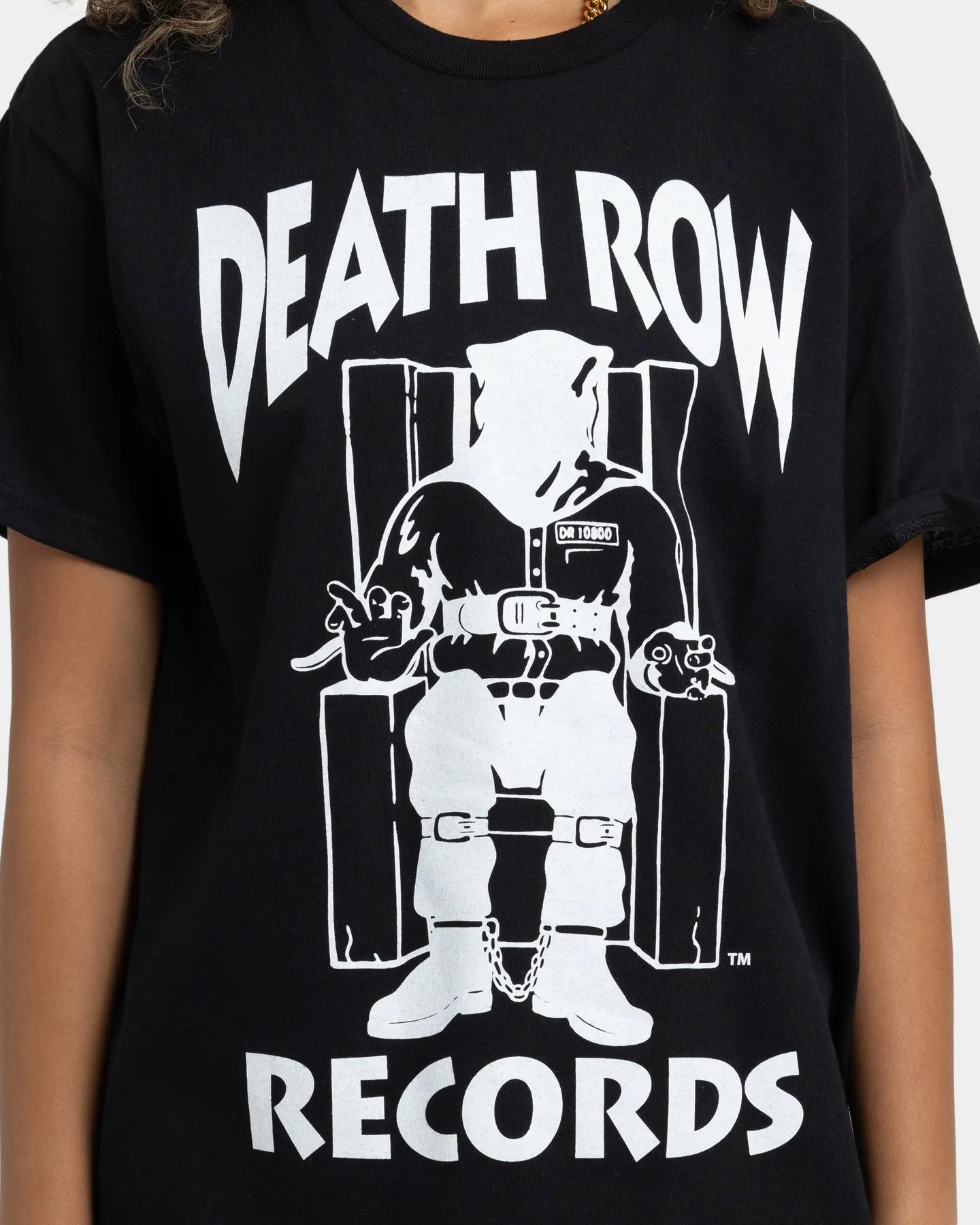 Death Row Records The Chair T-Shirt Black/White sold by Culture Kings product image thumbnail 3
