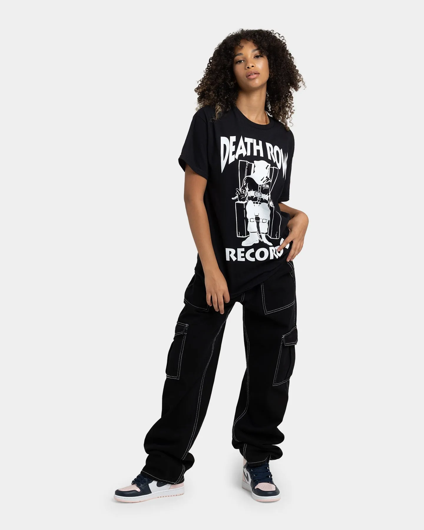 Death Row Records The Chair T-Shirt Black/White sold by Culture Kings product image thumbnail 2