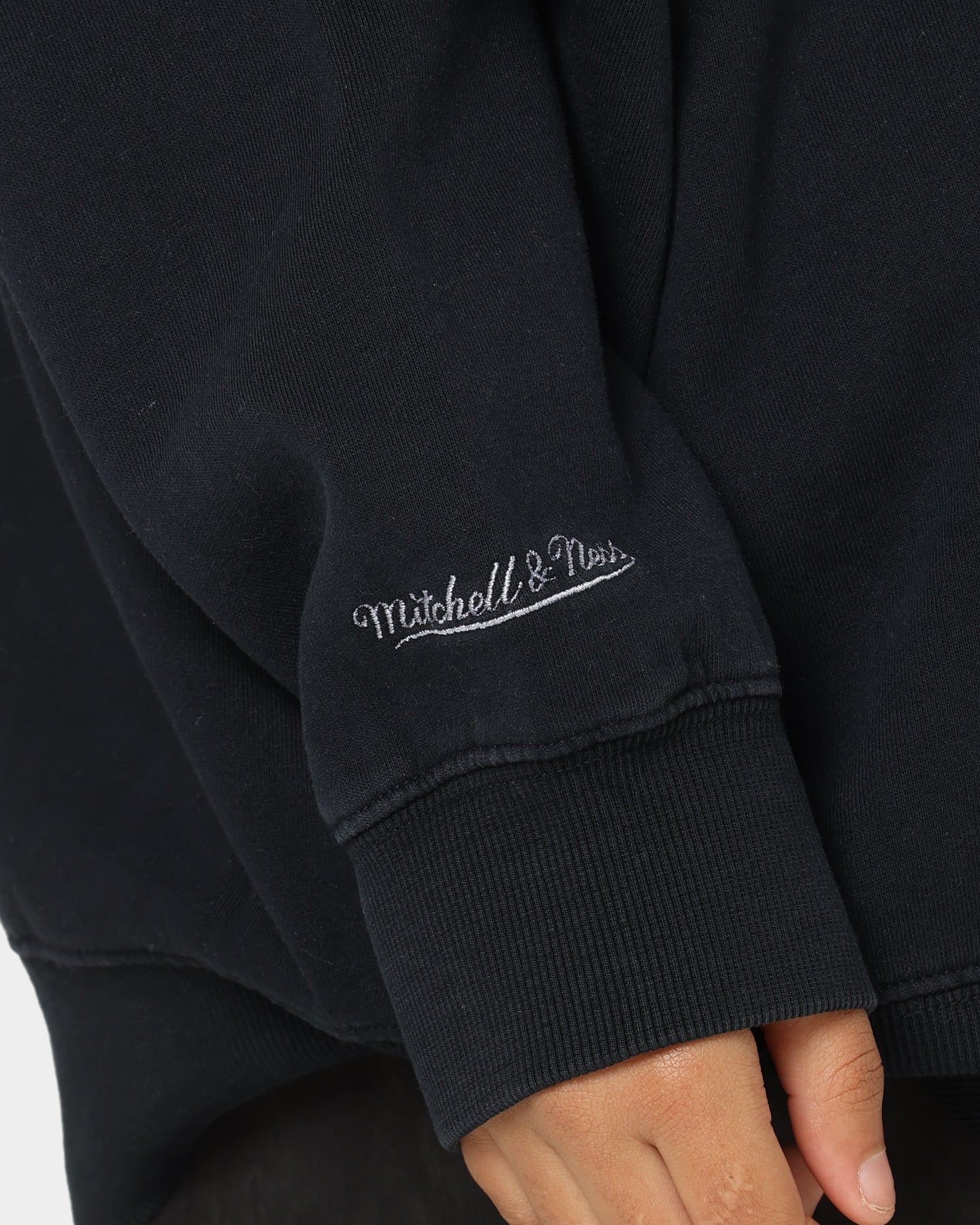 Mitchell & Ness Chicago Bulls Point Guard Hoodie Faded Black sold by Culture Kings product image thumbnail 7