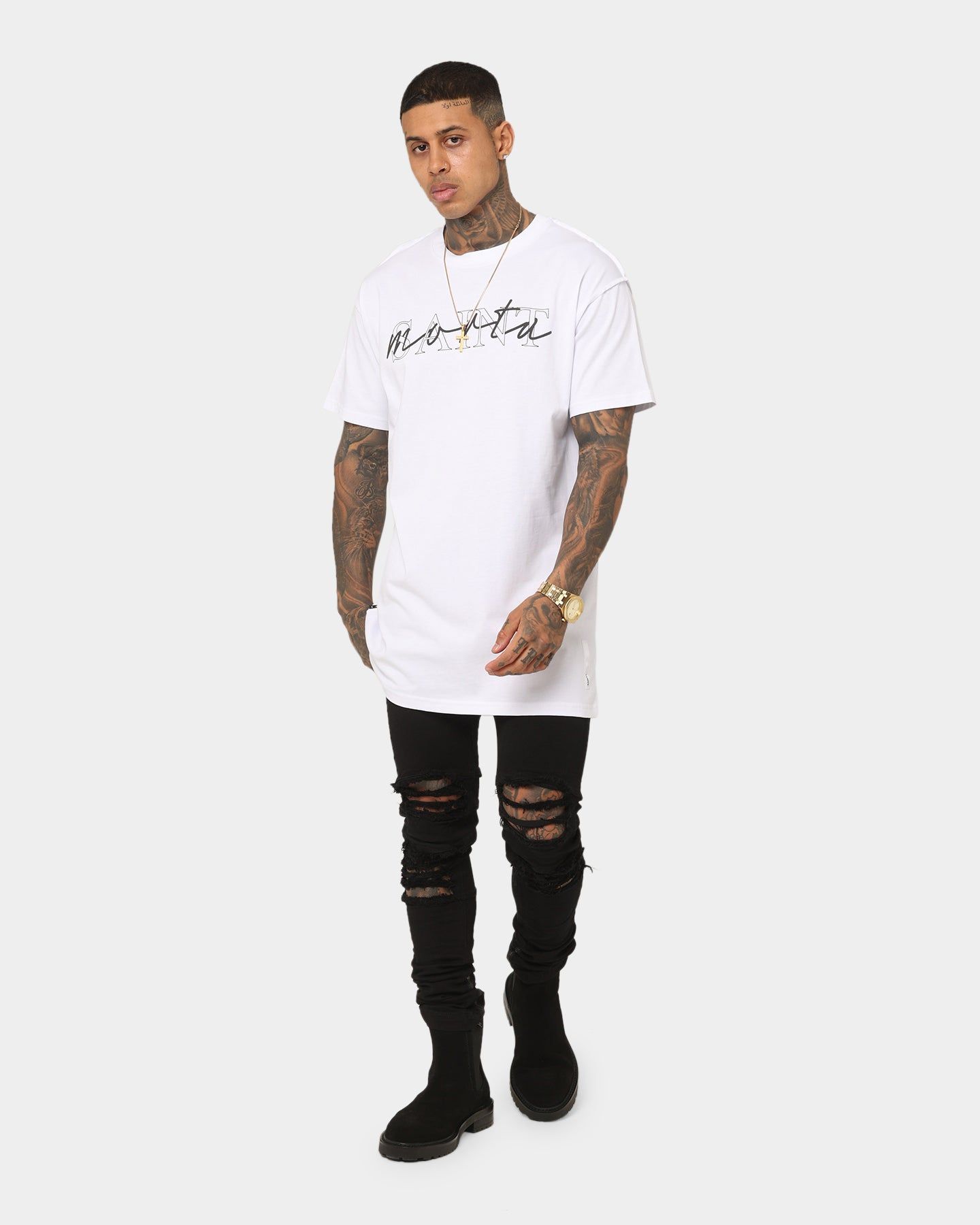 Saint Morta Interlock Lafayette T-Shirt sold by Culture Kings product image thumbnail 2