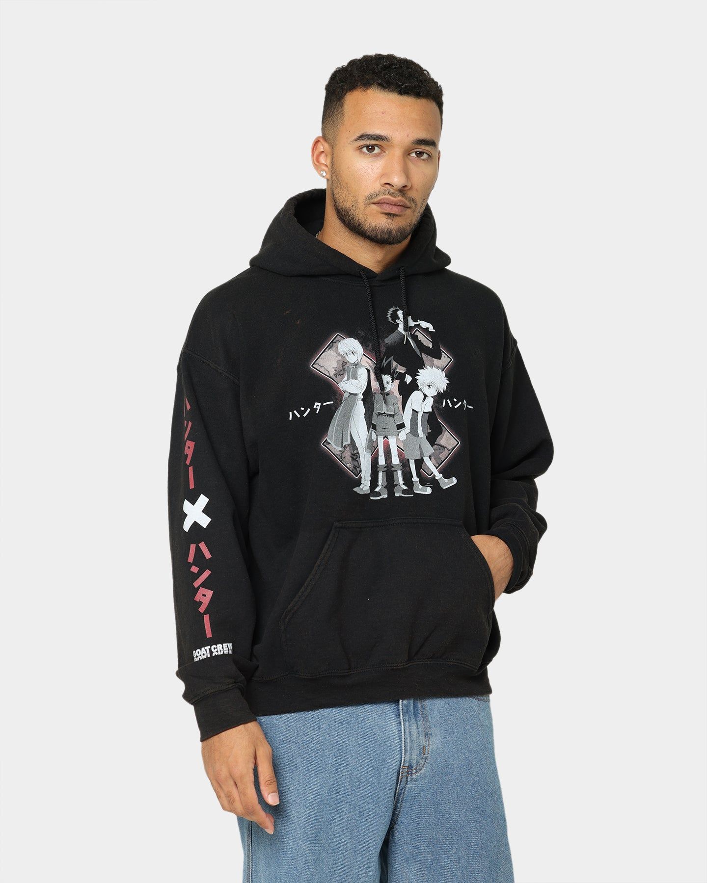 Goat Crew X Hunter X Hunter Vintage Hoodie Black Wash sold by Culture Kings