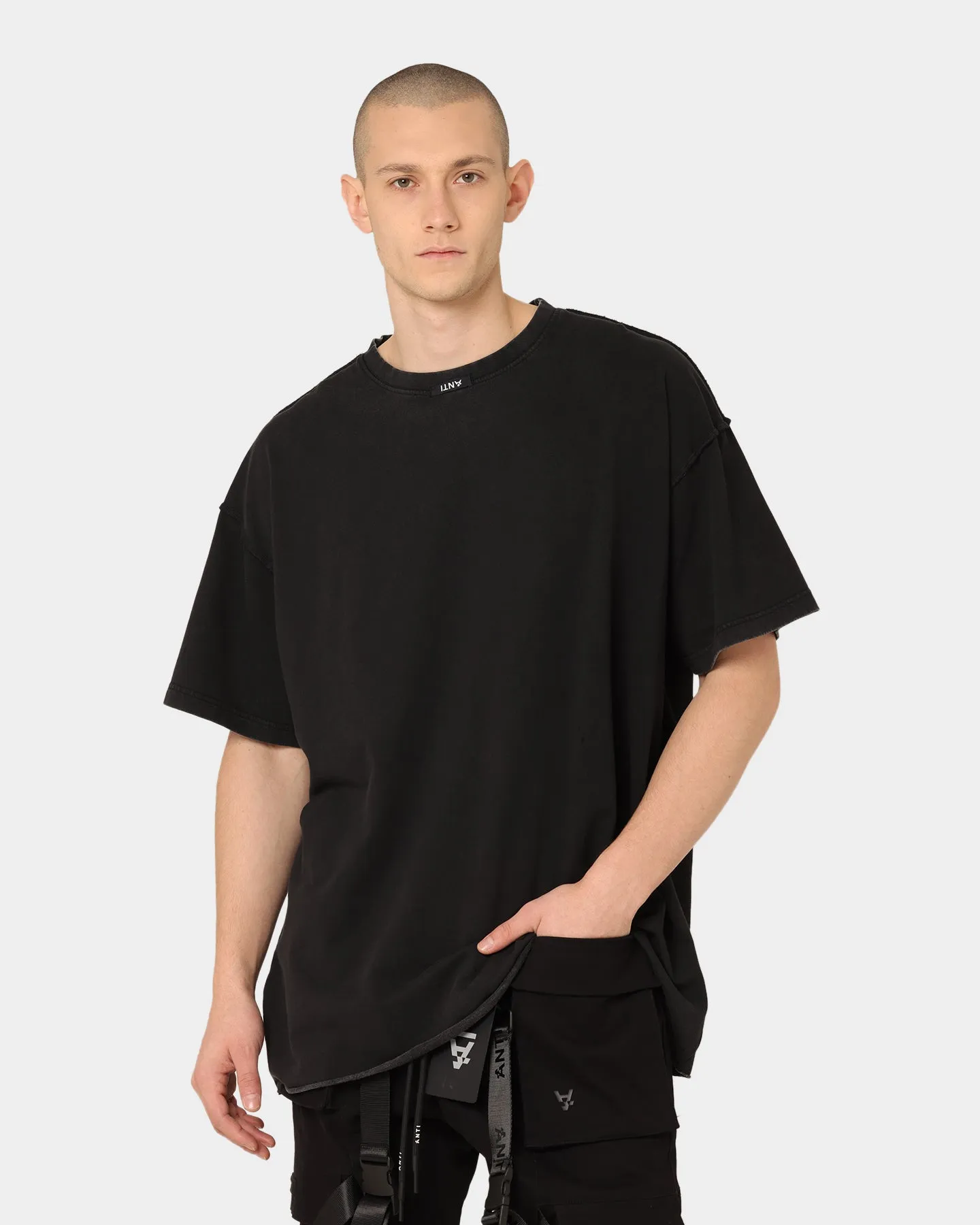 The Anti Order Anti Essential Oversized T-Shirt Black sold by Culture Kings