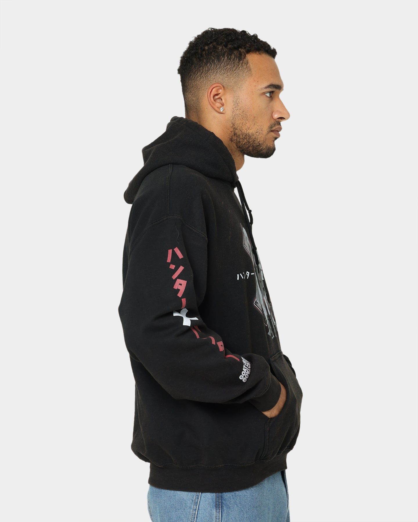 Goat Crew X Hunter X Hunter Vintage Hoodie Black Wash sold by Culture Kings product image thumbnail 5