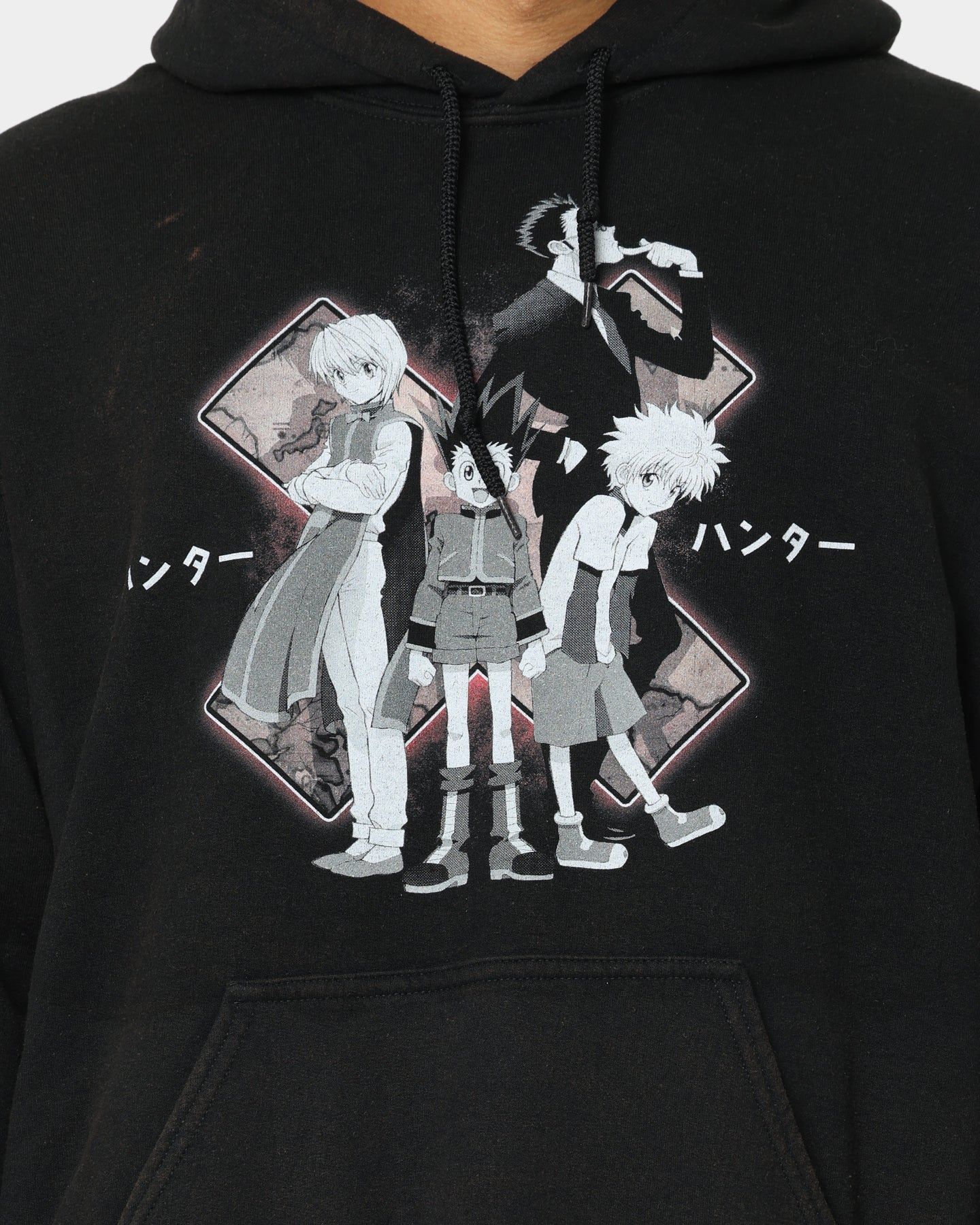 Goat Crew X Hunter X Hunter Vintage Hoodie Black Wash sold by Culture Kings product image thumbnail 3