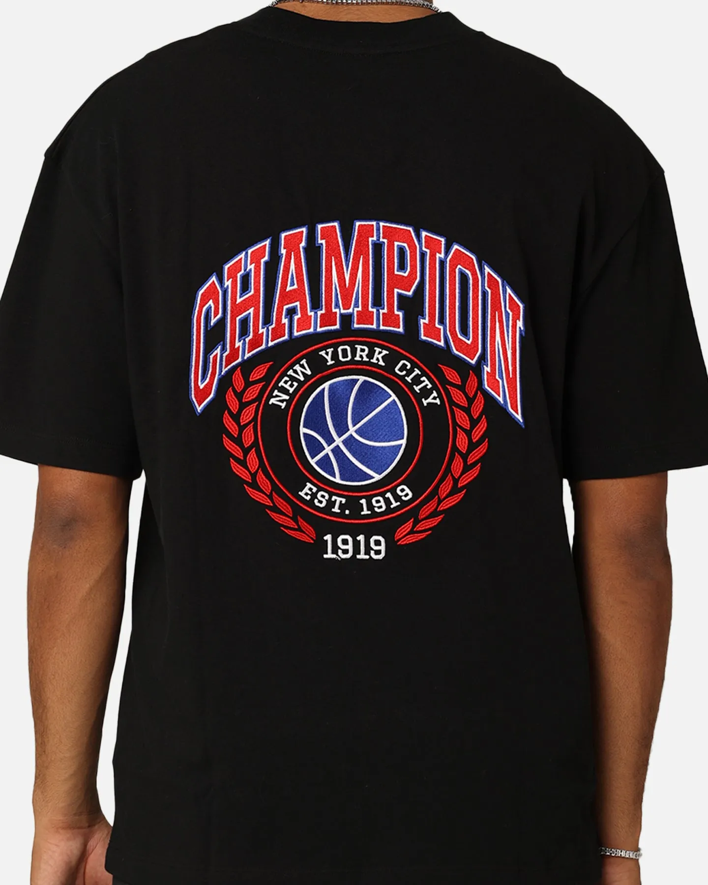 Champion Heritage Field Basketball T-Shirt Black sold by Culture Kings product image thumbnail 5