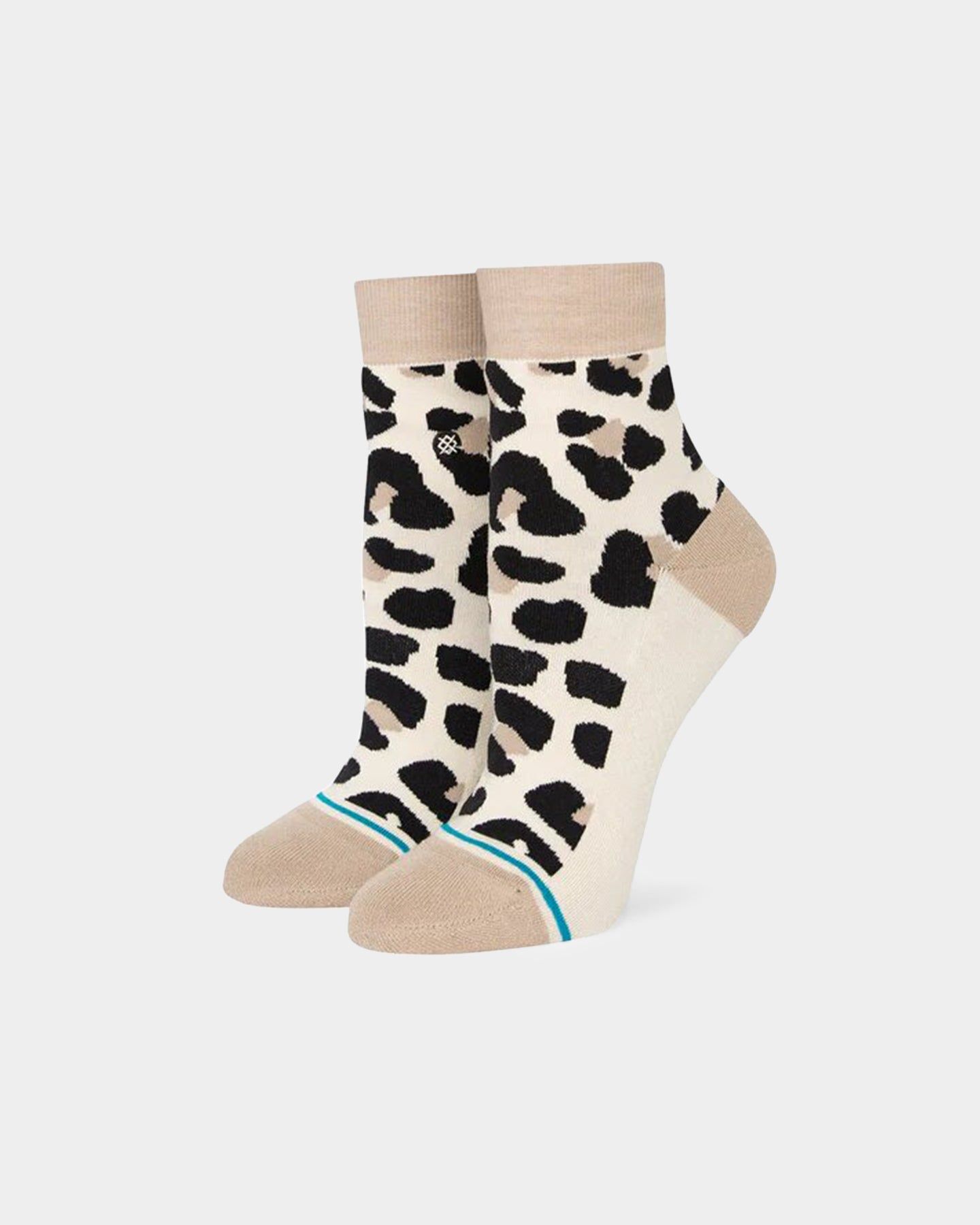 Stance Women's Spot On Quarter Cut Socks Leopard sold by Culture Kings product image thumbnail 2