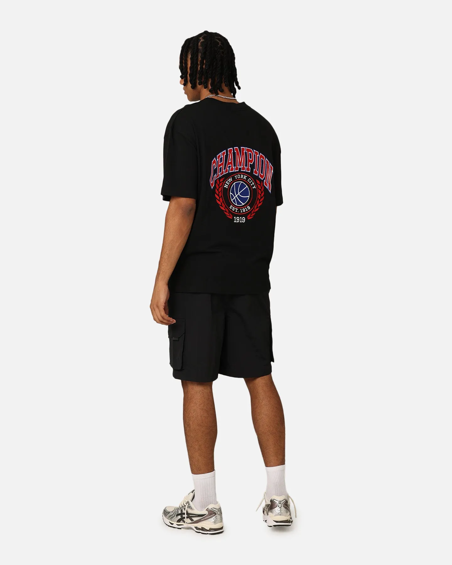 Champion Heritage Field Basketball T-Shirt Black sold by Culture Kings product image thumbnail 3