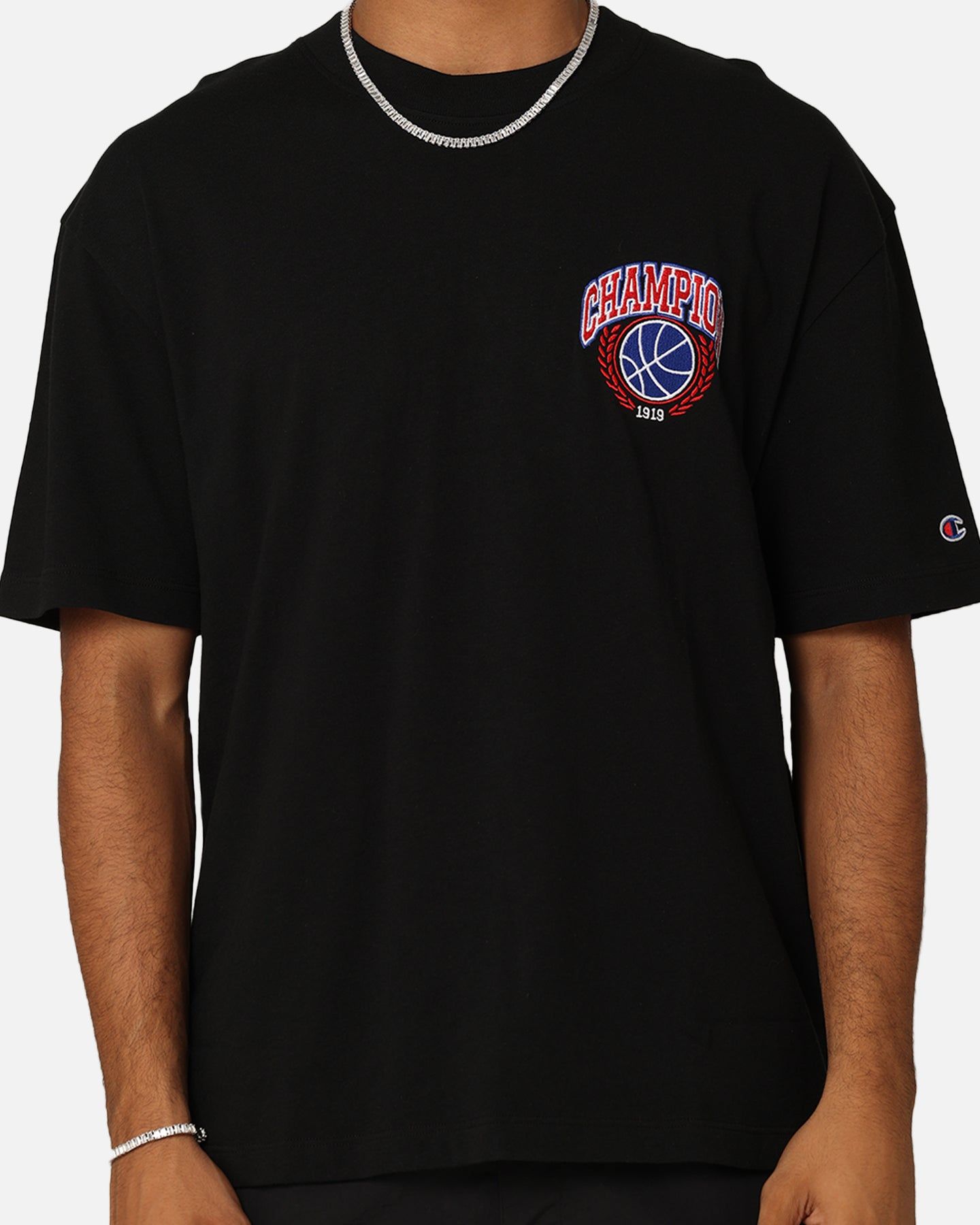Champion Heritage Field Basketball T-Shirt Black sold by Culture Kings product image thumbnail 4