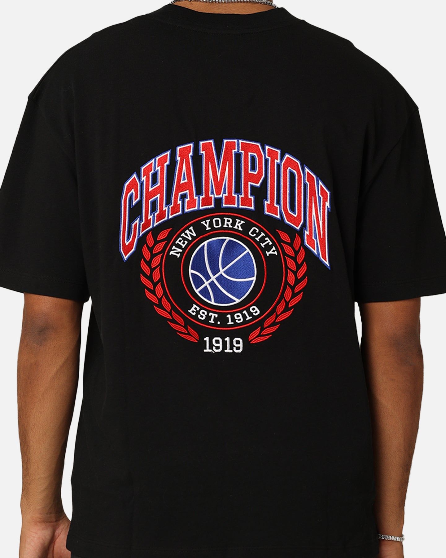 Champion Heritage Field Basketball T-Shirt Black sold by Culture Kings product image thumbnail 5